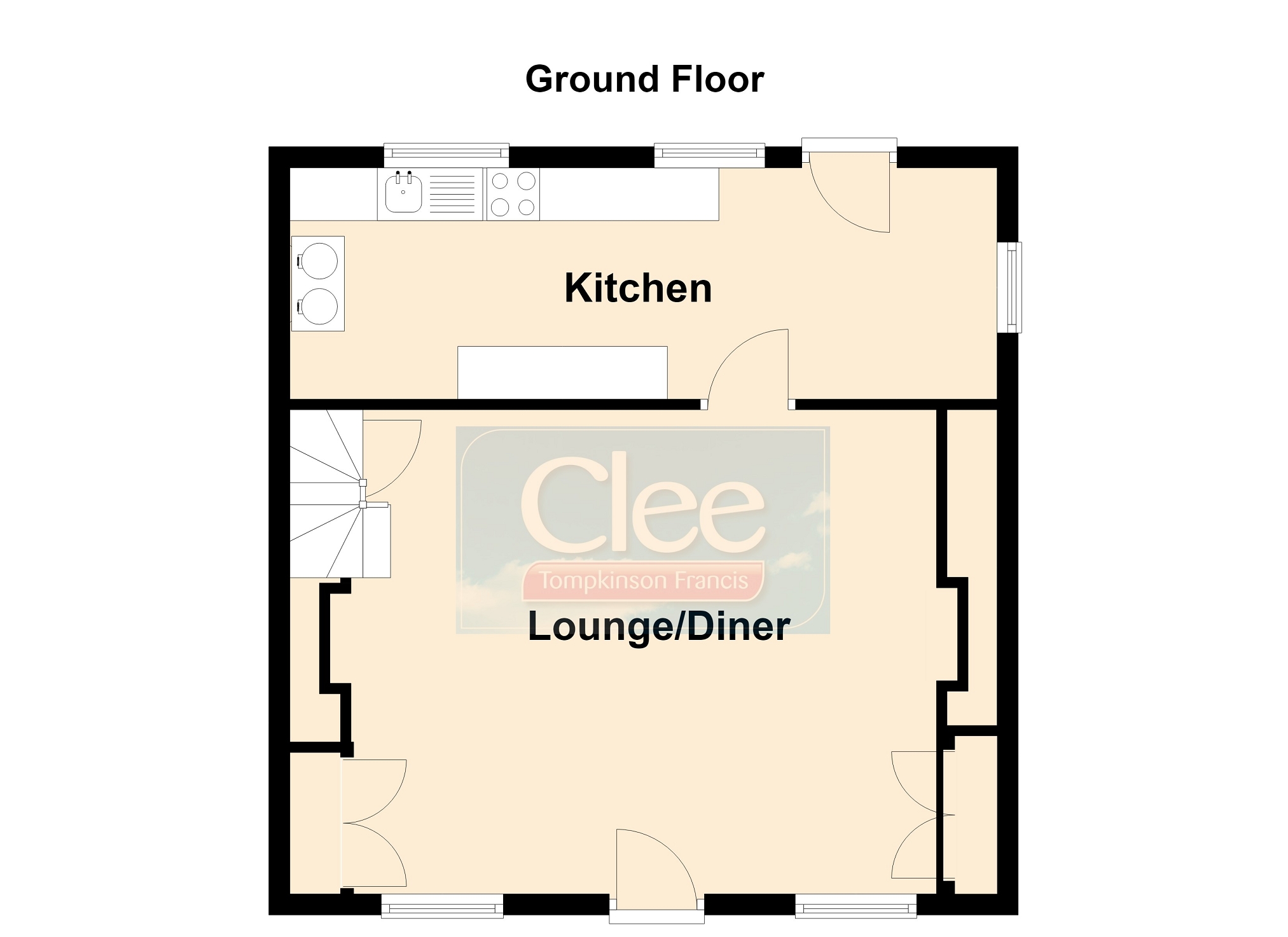 Nantcoch, Senni, Brecon floorplan