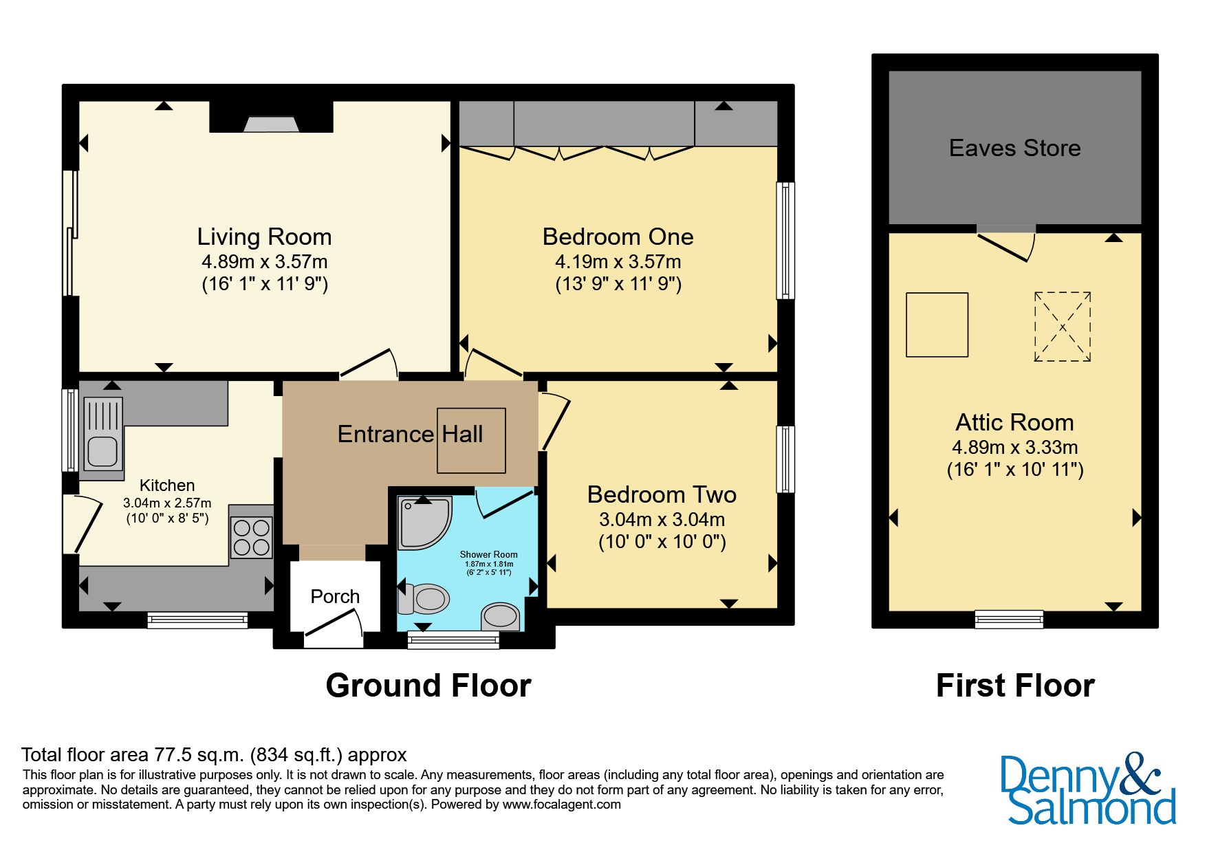 Meadway, Malvern floorplan