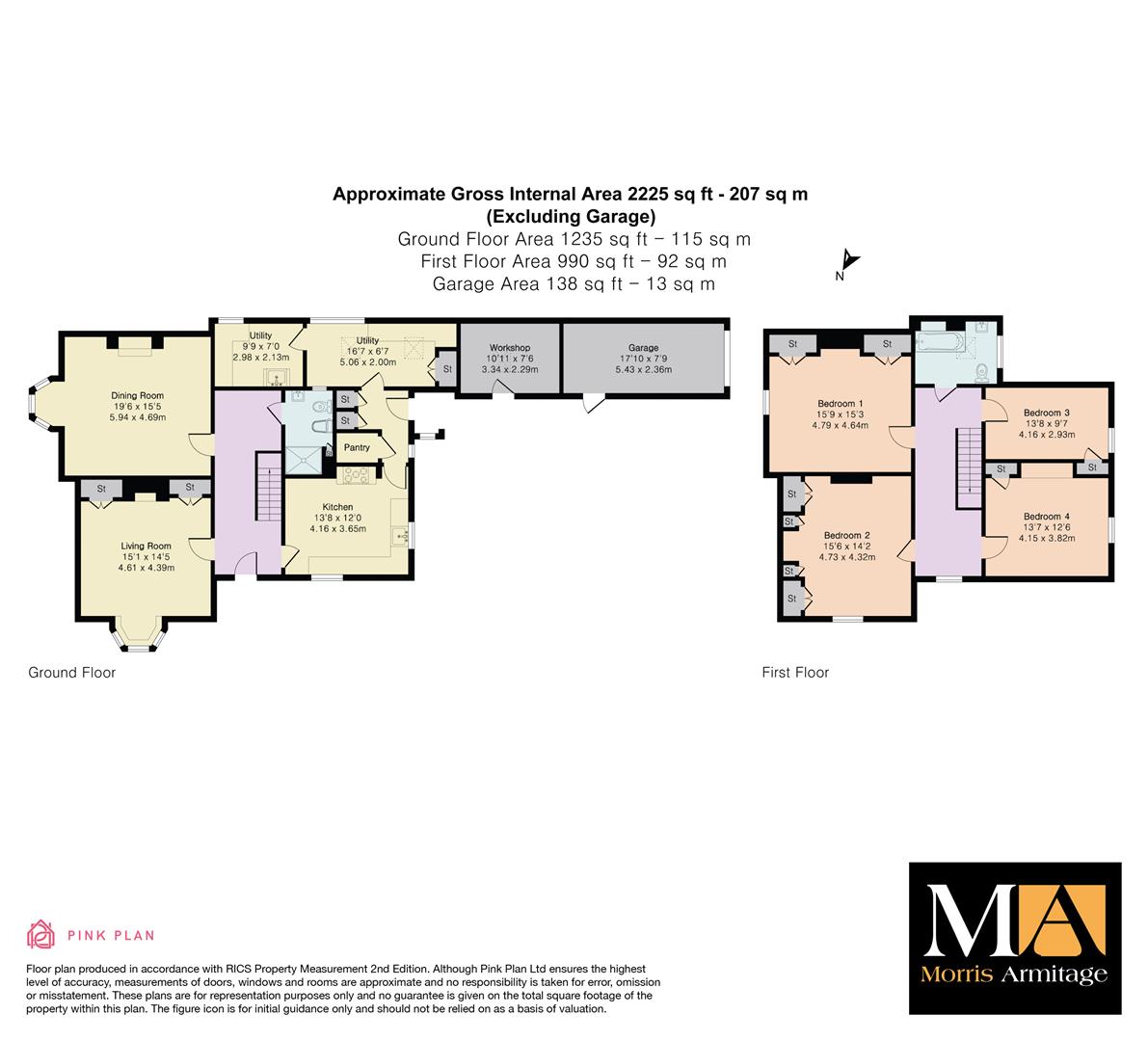 Holton House, 2, Fordham Road, Ely floorplan