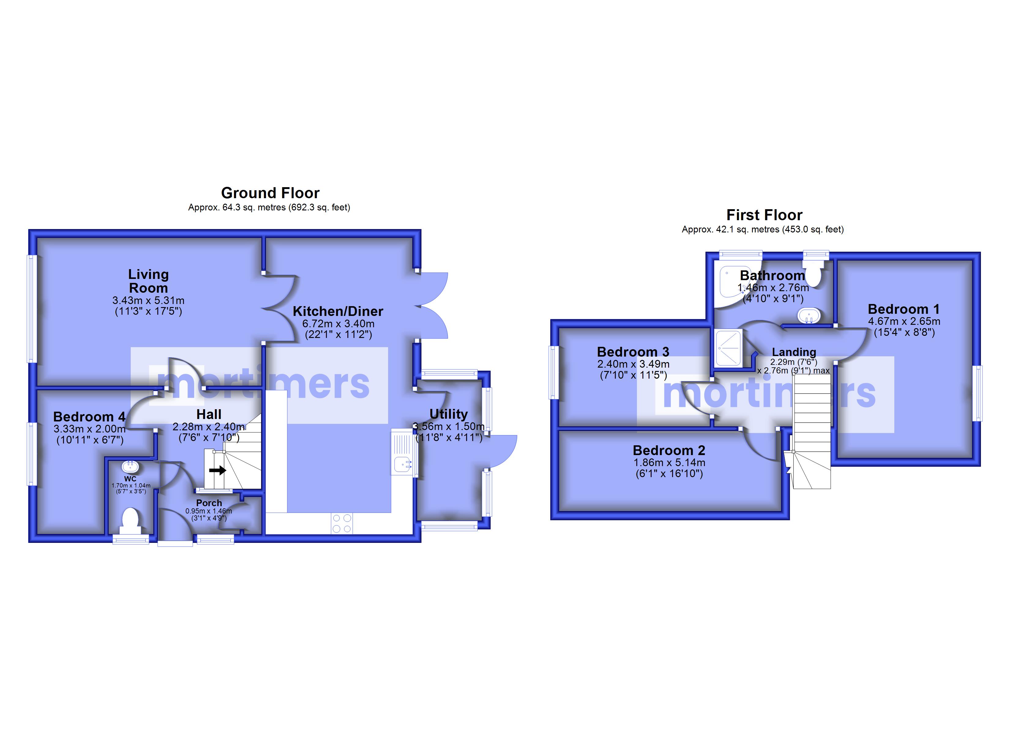 Silverdale,, Church Lane, Blackburn floorplan