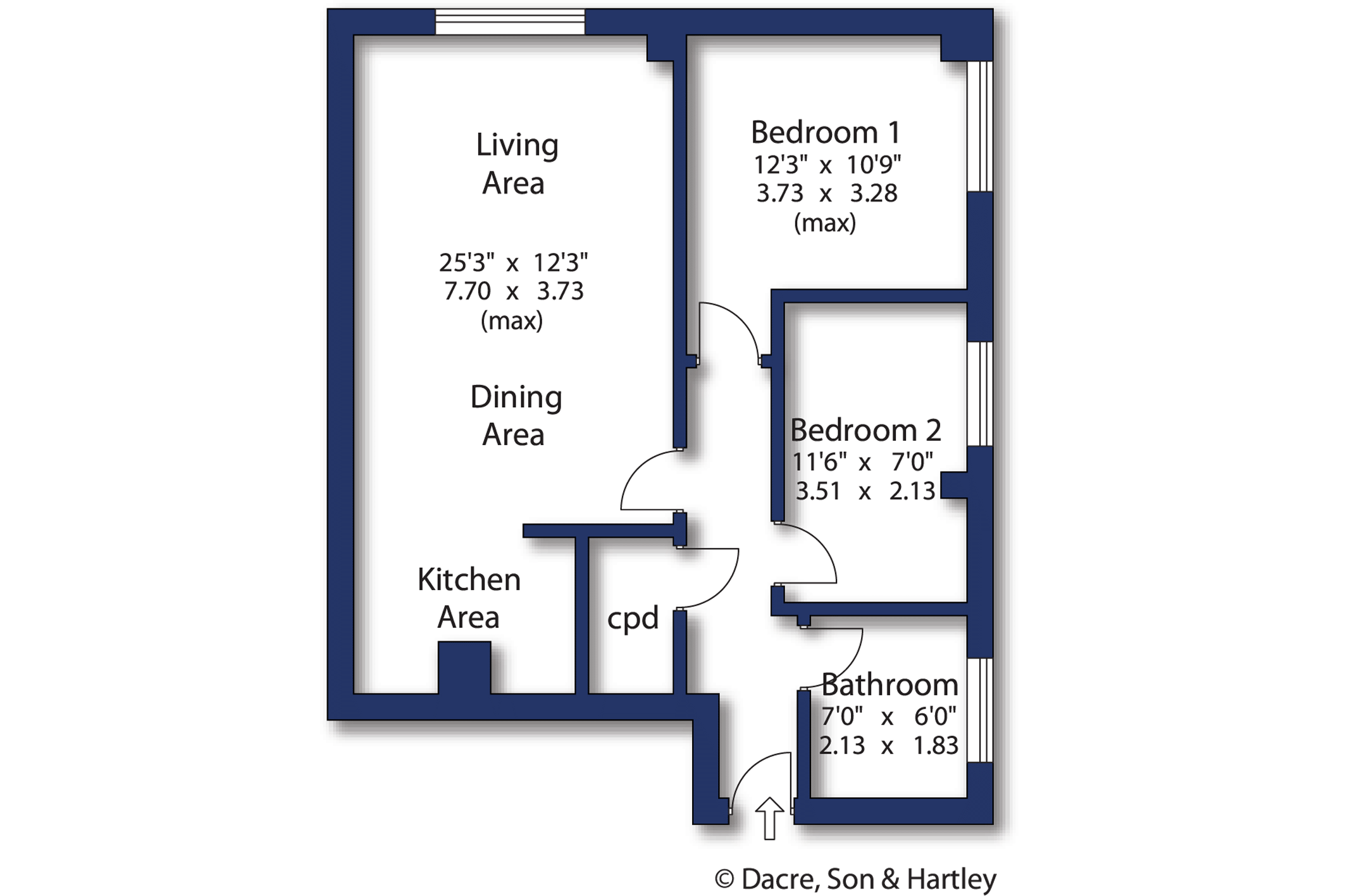 1, Ebenezer House, 20, Fountain Street, Leeds floorplan