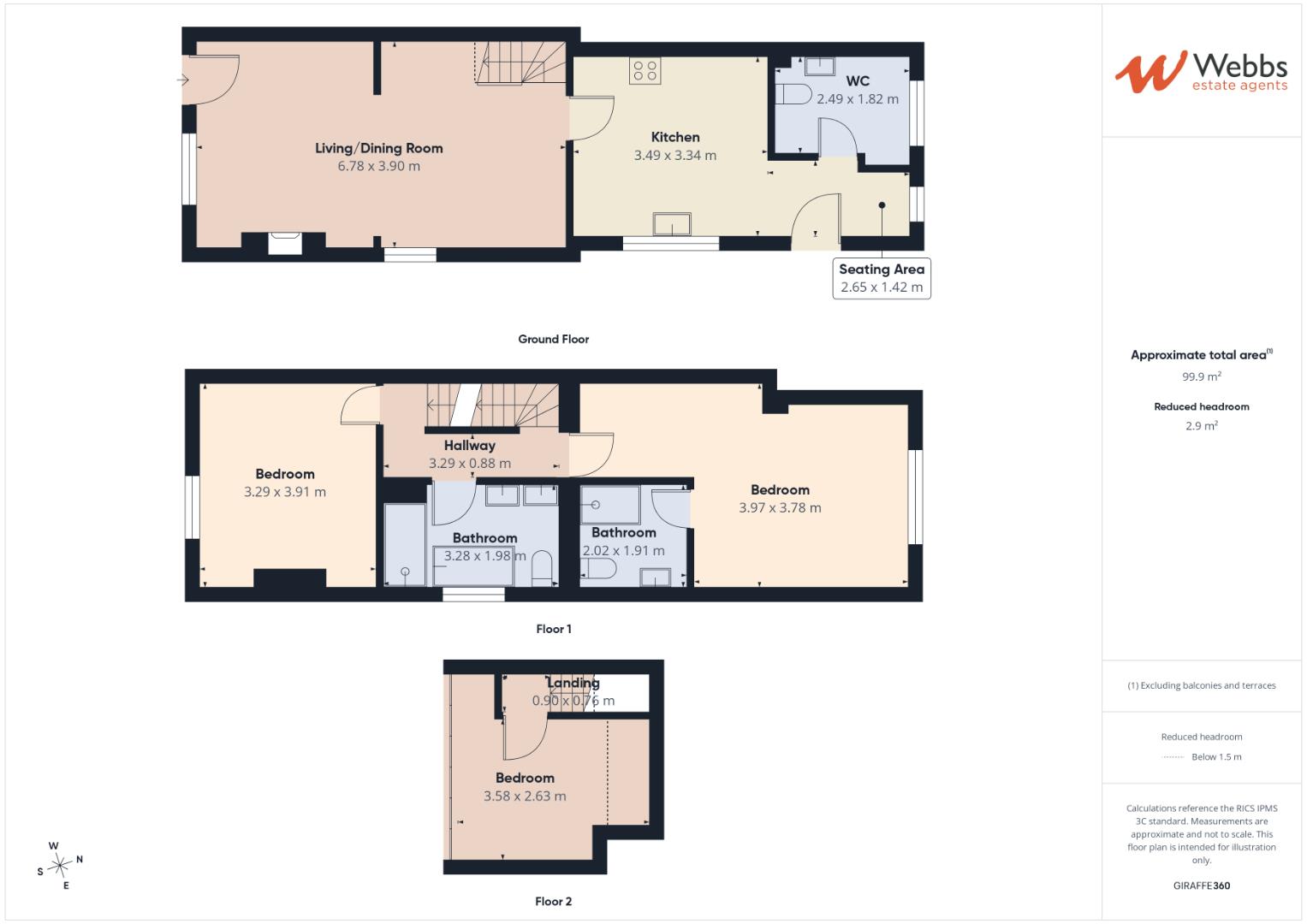 28, New Penkridge Road, Cannock floorplan