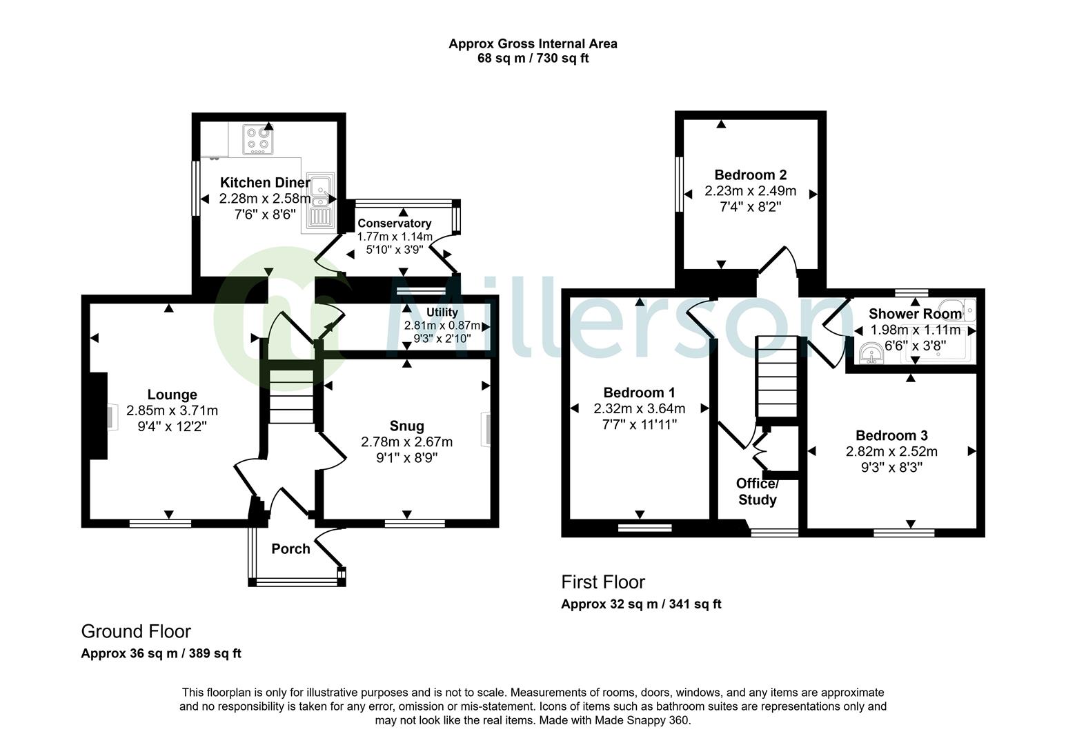 63, Trelavour Road, Cornwall floorplan