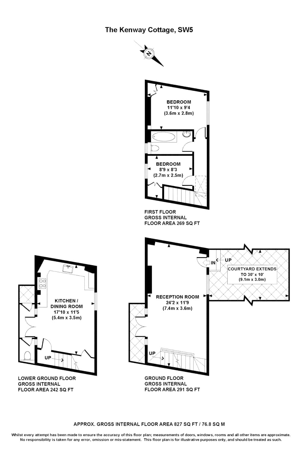 14, Kenway Road, London floorplan