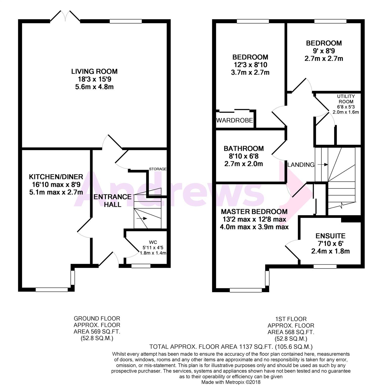 3 Bedrooms Terraced house for sale in Webbs Orchard, Matfield, Tonbridge, Kent TN12