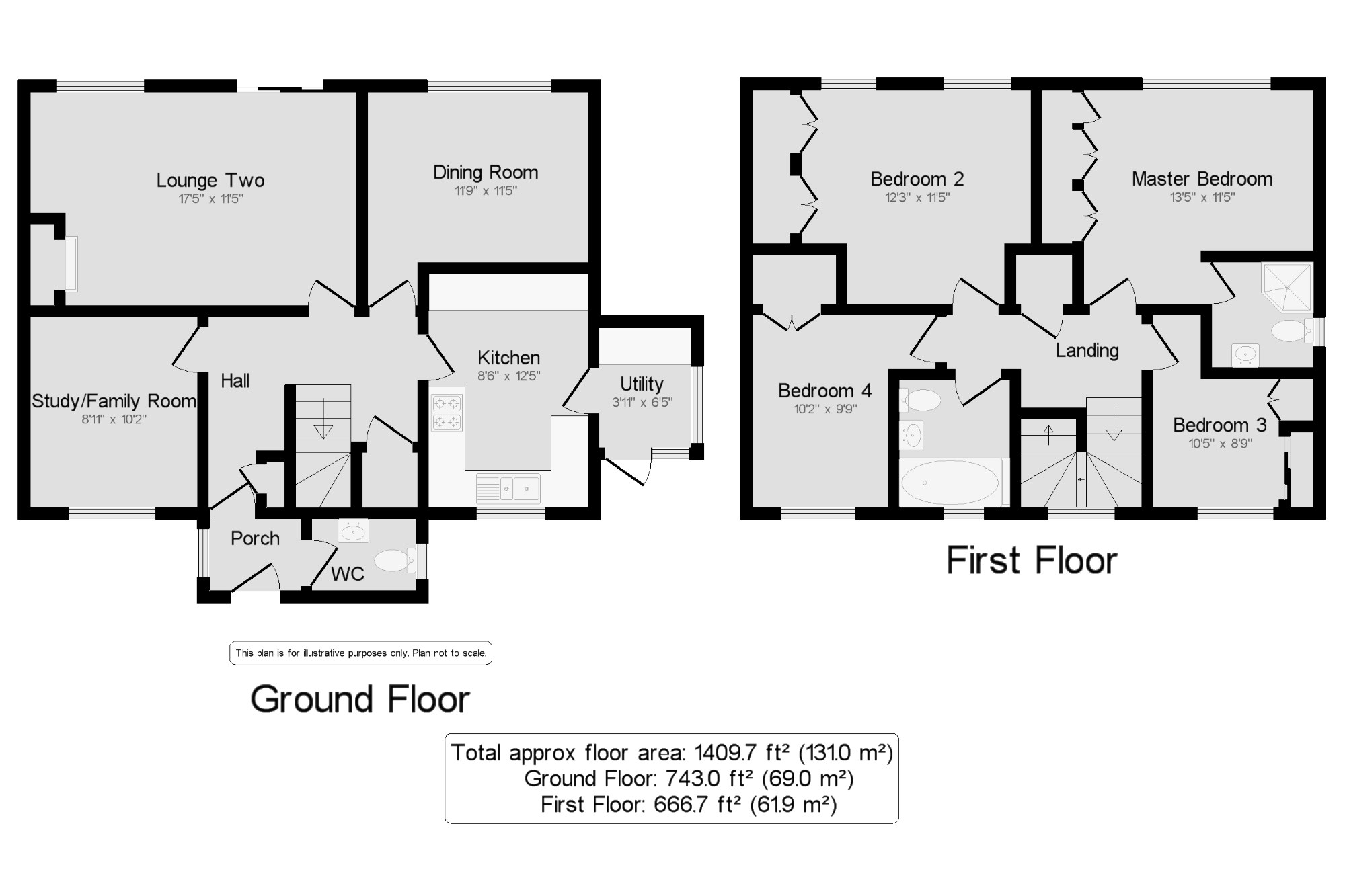 4 Bedrooms Detached house for sale in Poplar Close, Roxton, Bedford, Bedfordshire MK44