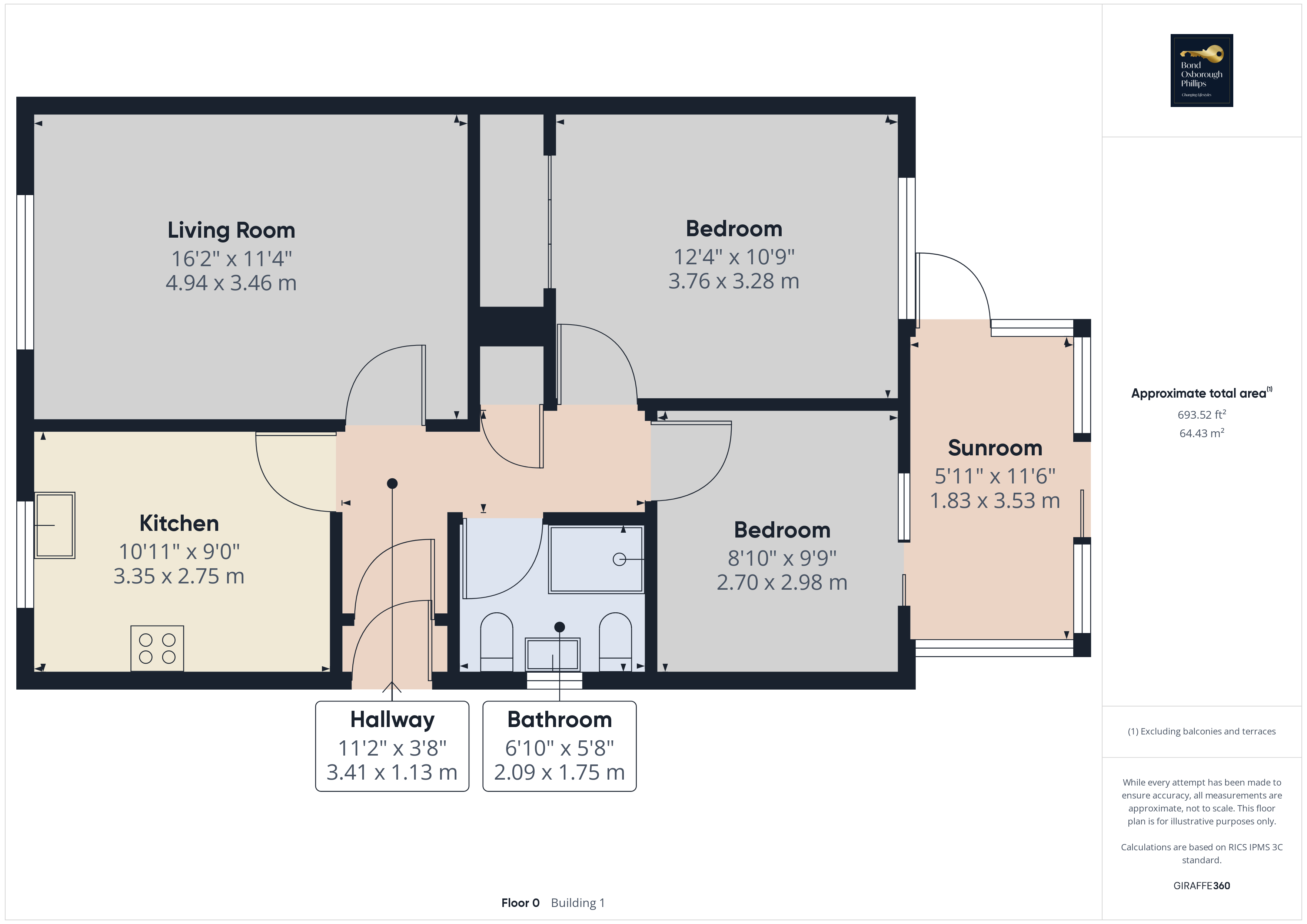 Trefleur Close, Cornwall floorplan