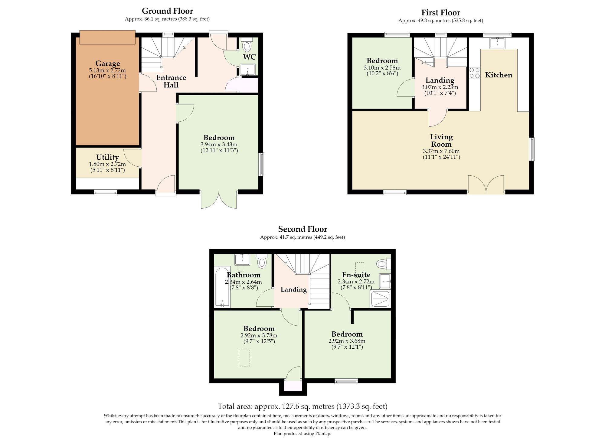 7 Rake Drive, Dereham floorplan