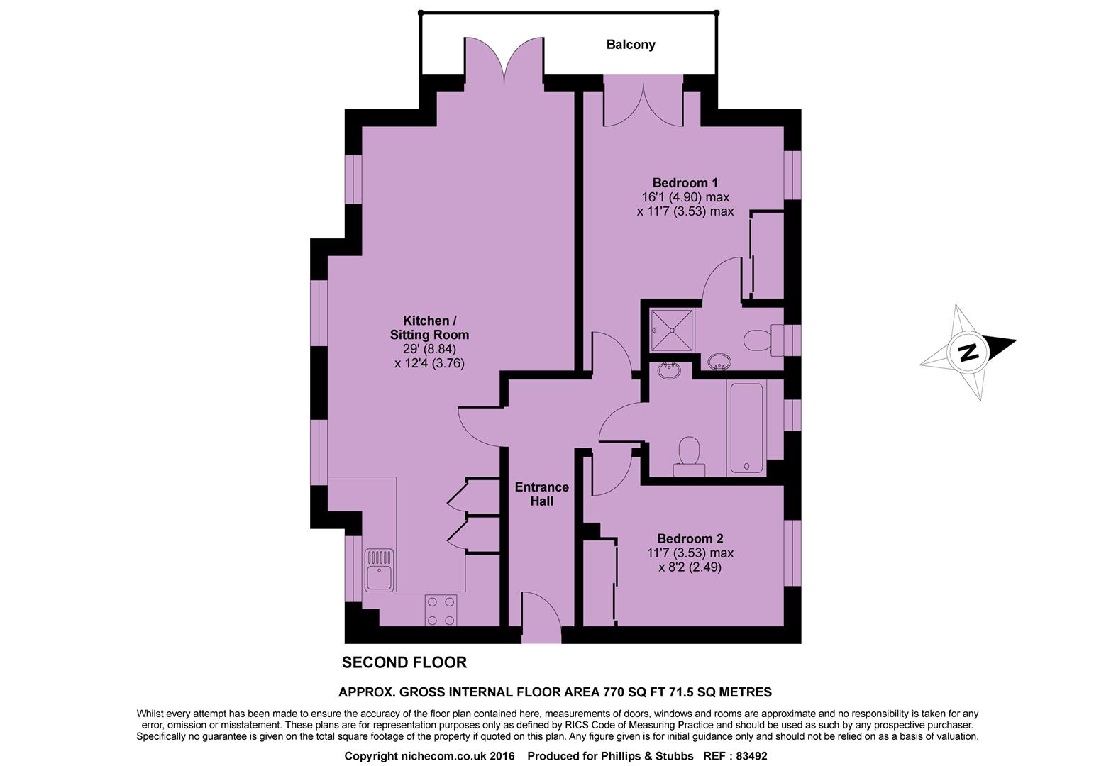 3, Pottery Court, Rye floorplan