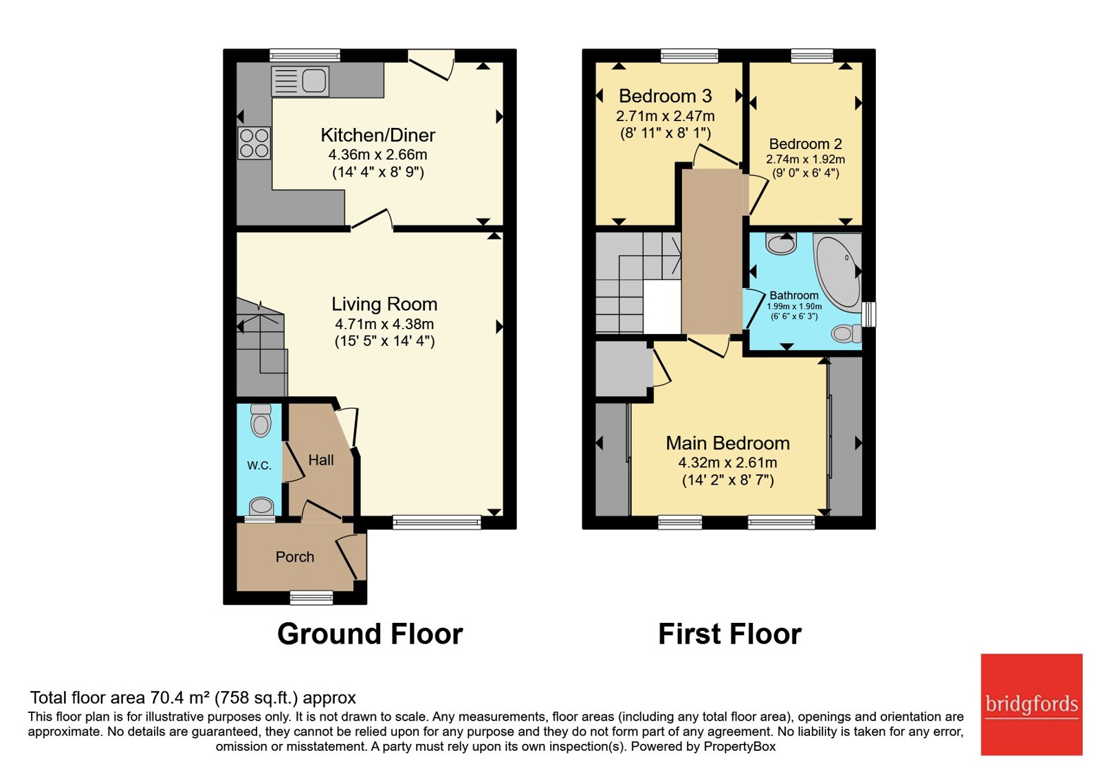 65, Brindle Heath Road, Lancashire floorplan