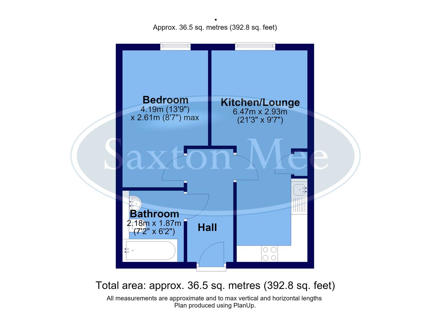 Apartment 35, Great Central, 2, Chatham Street, Sheffield floorplan