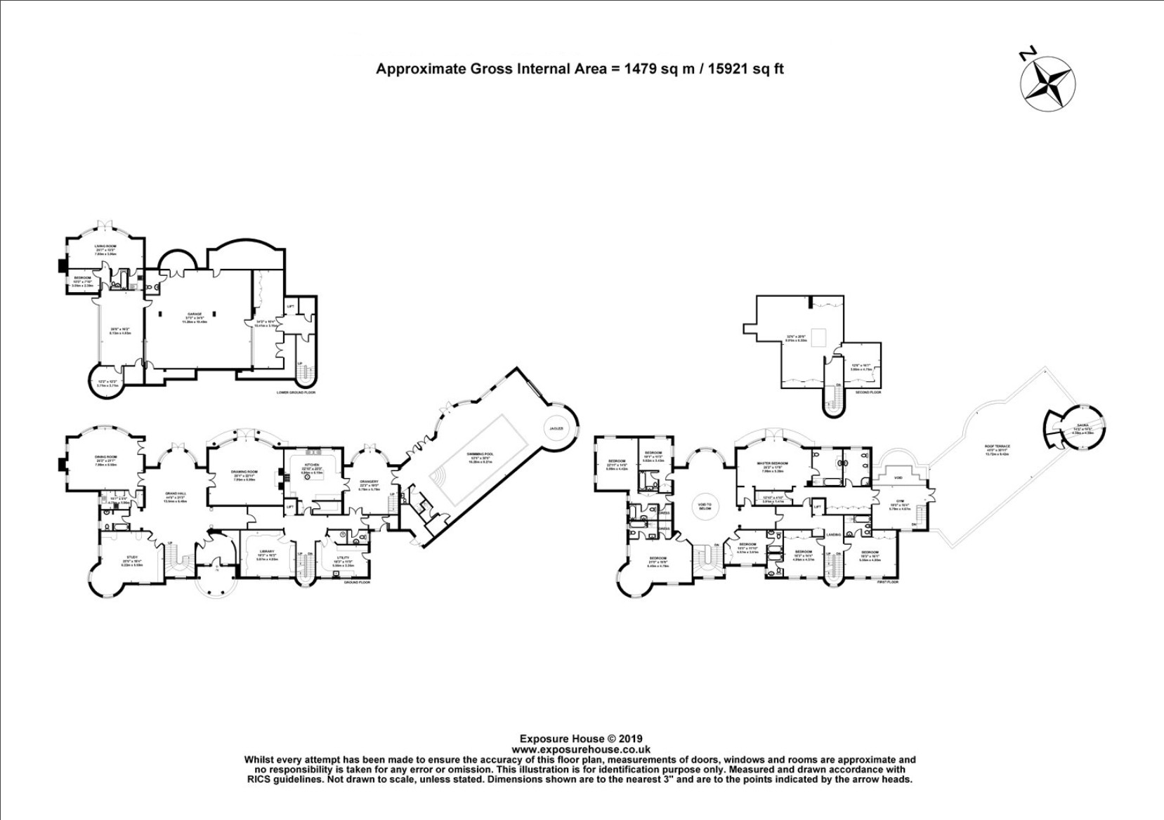 Hartlands,, St George's Hill, Surrey floorplan