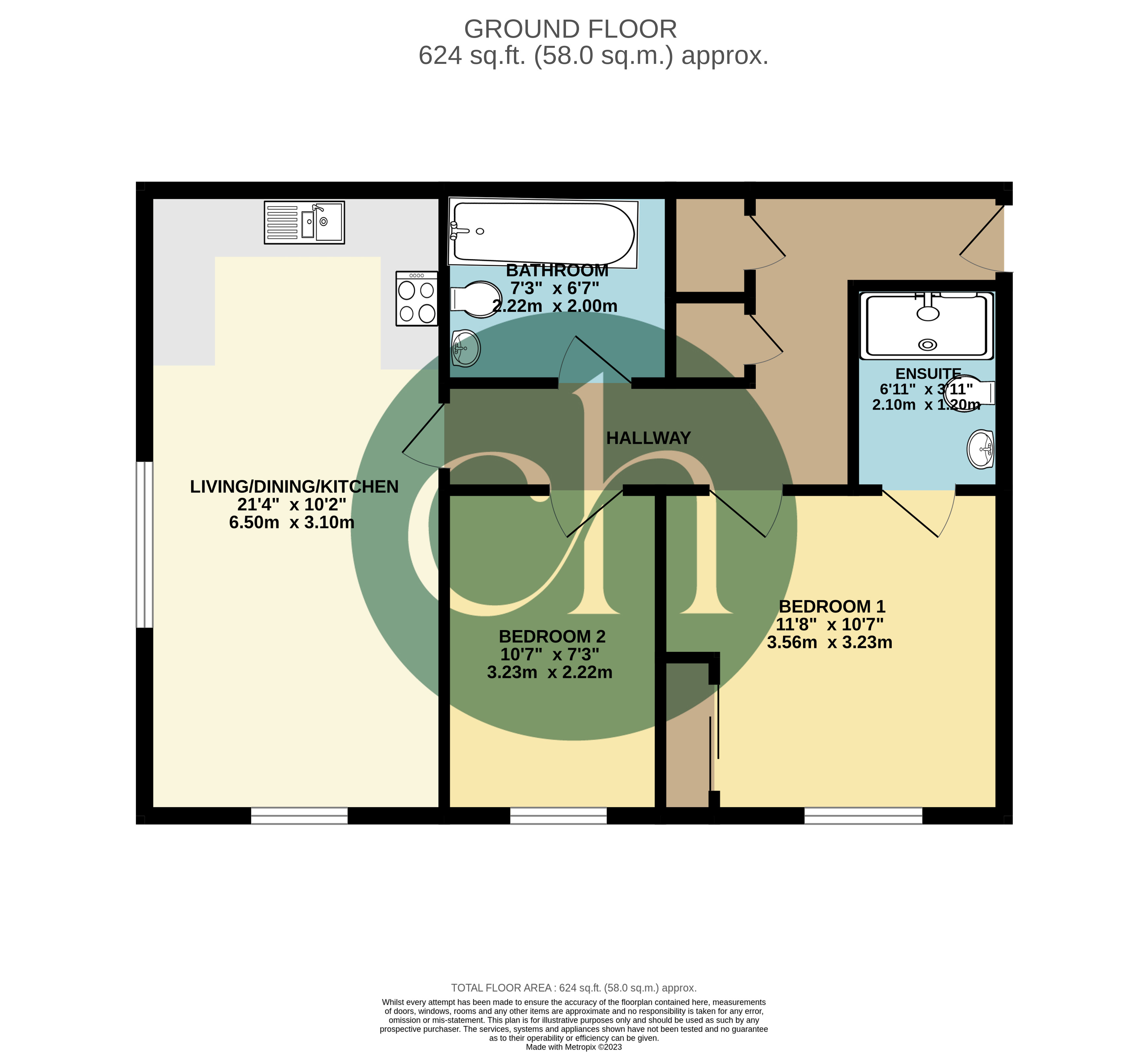 Zakopane Road, Swindon, Wiltshire SN25, 2 bedroom flat for sale