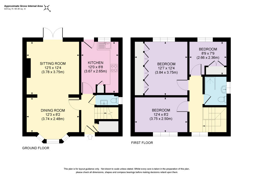 32, Old Lane, Cobham floorplan