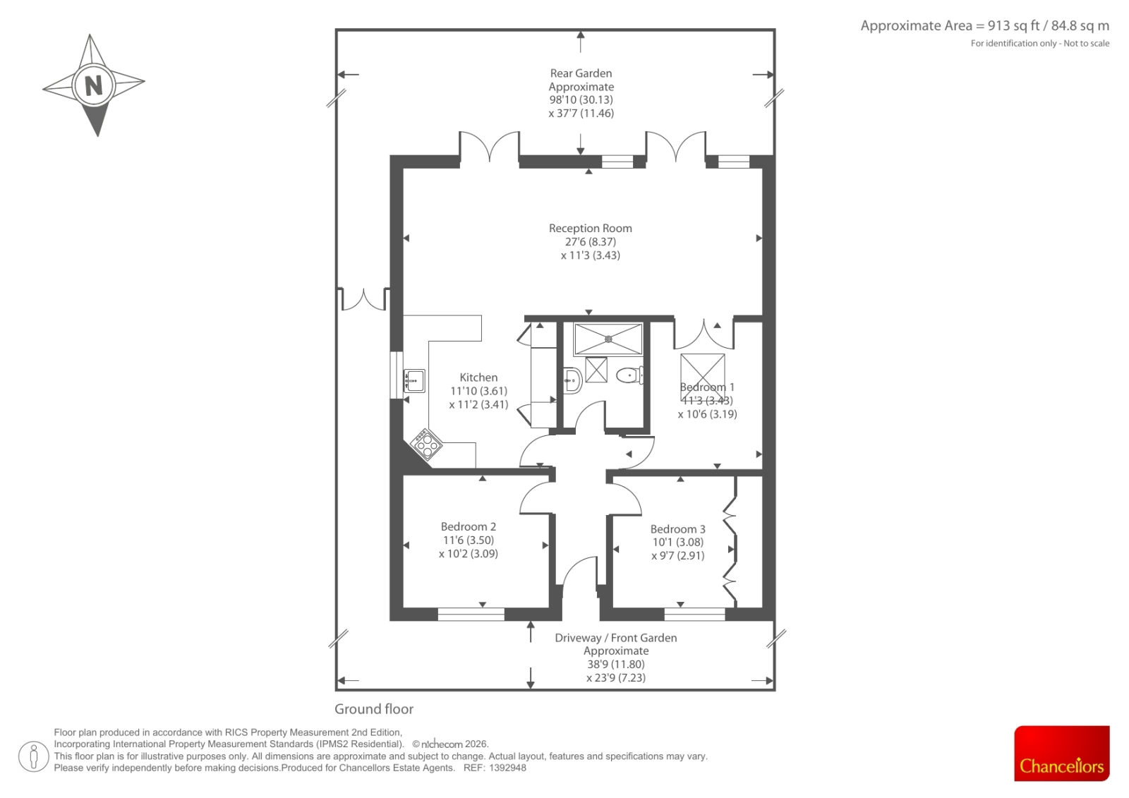 117, Main Road, Banbury floorplan