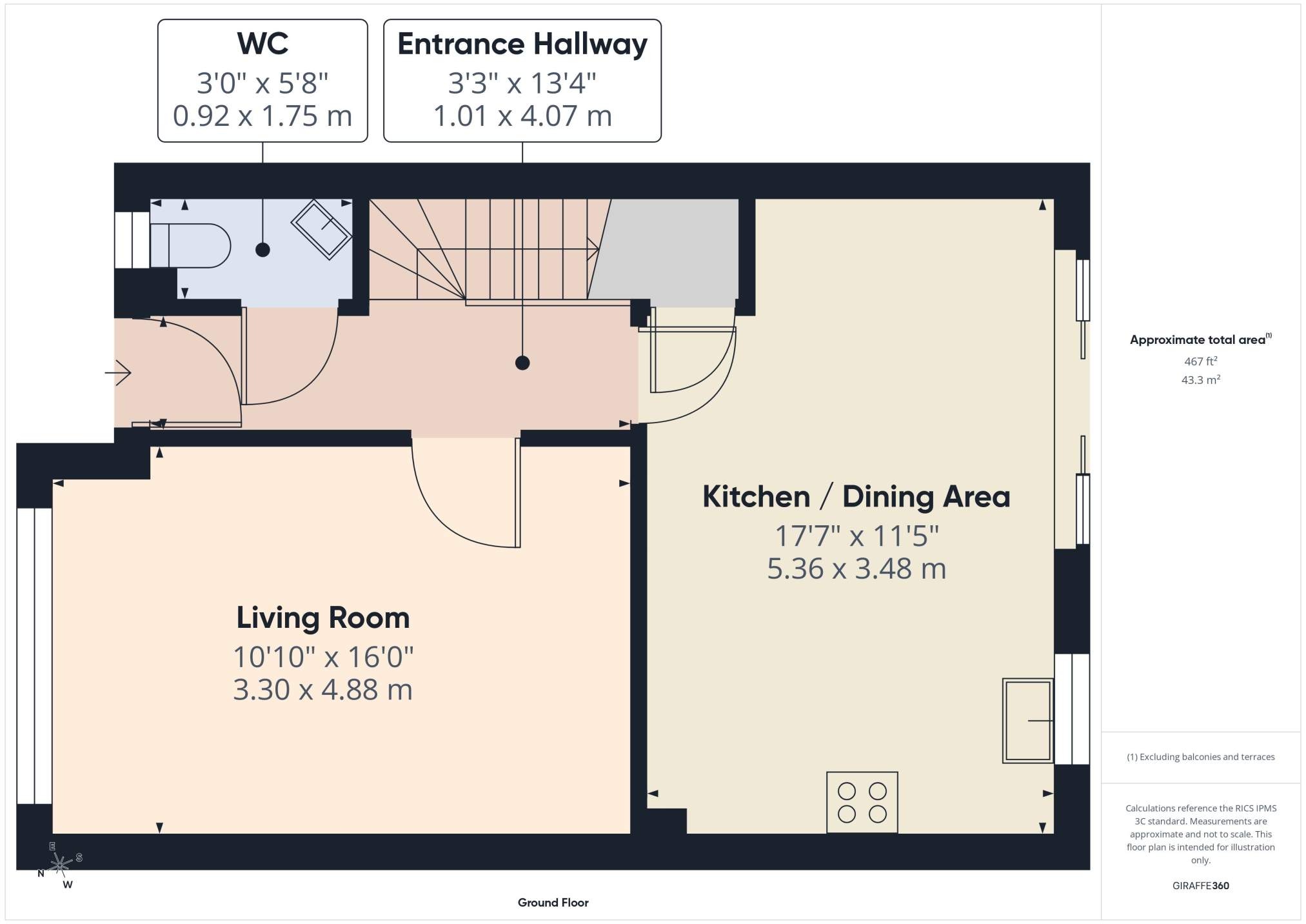 2, Pentrebane Drive, Cardiff floorplan