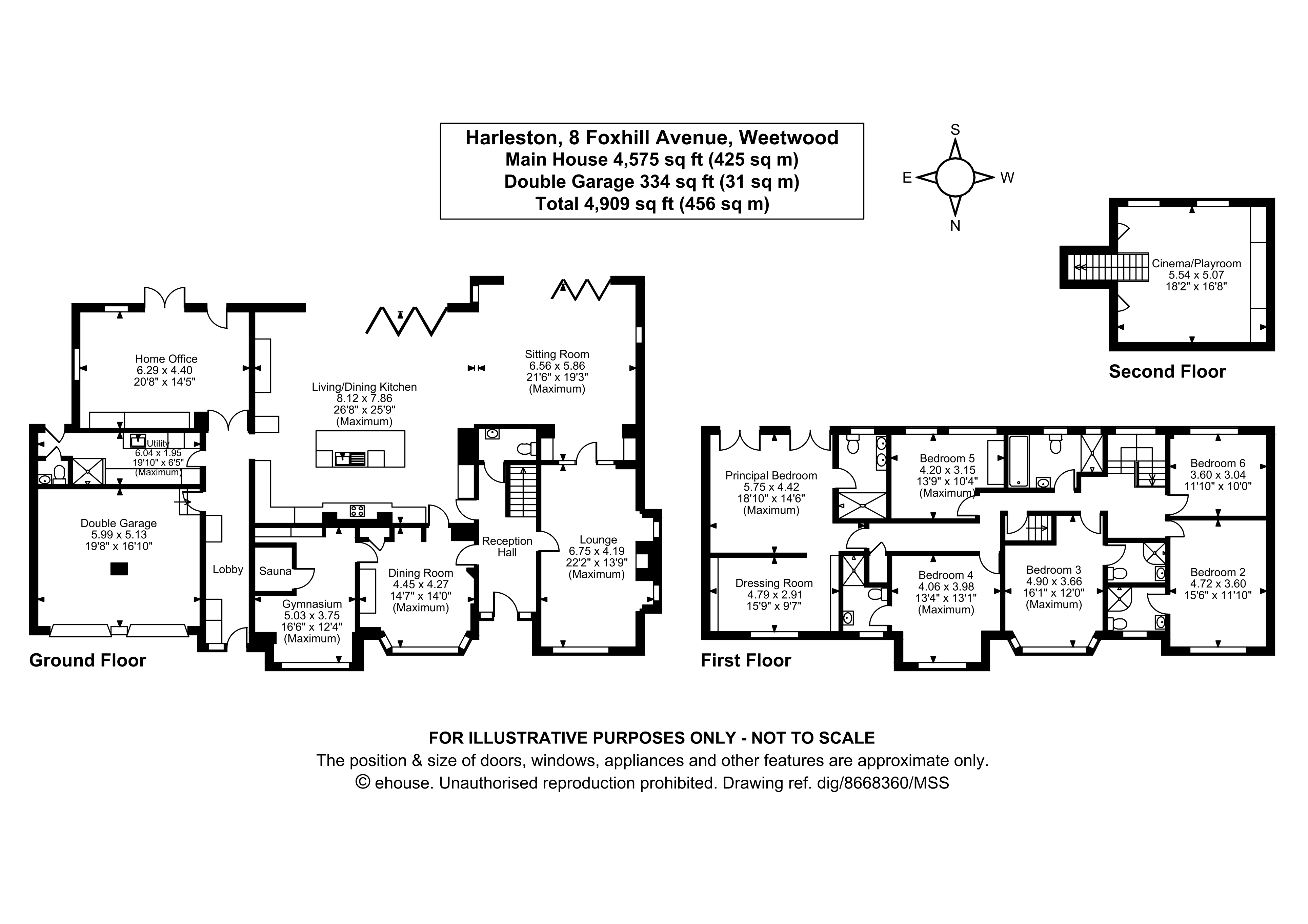 Harleston,, 8 Foxhill Avenue, Leeds floorplan