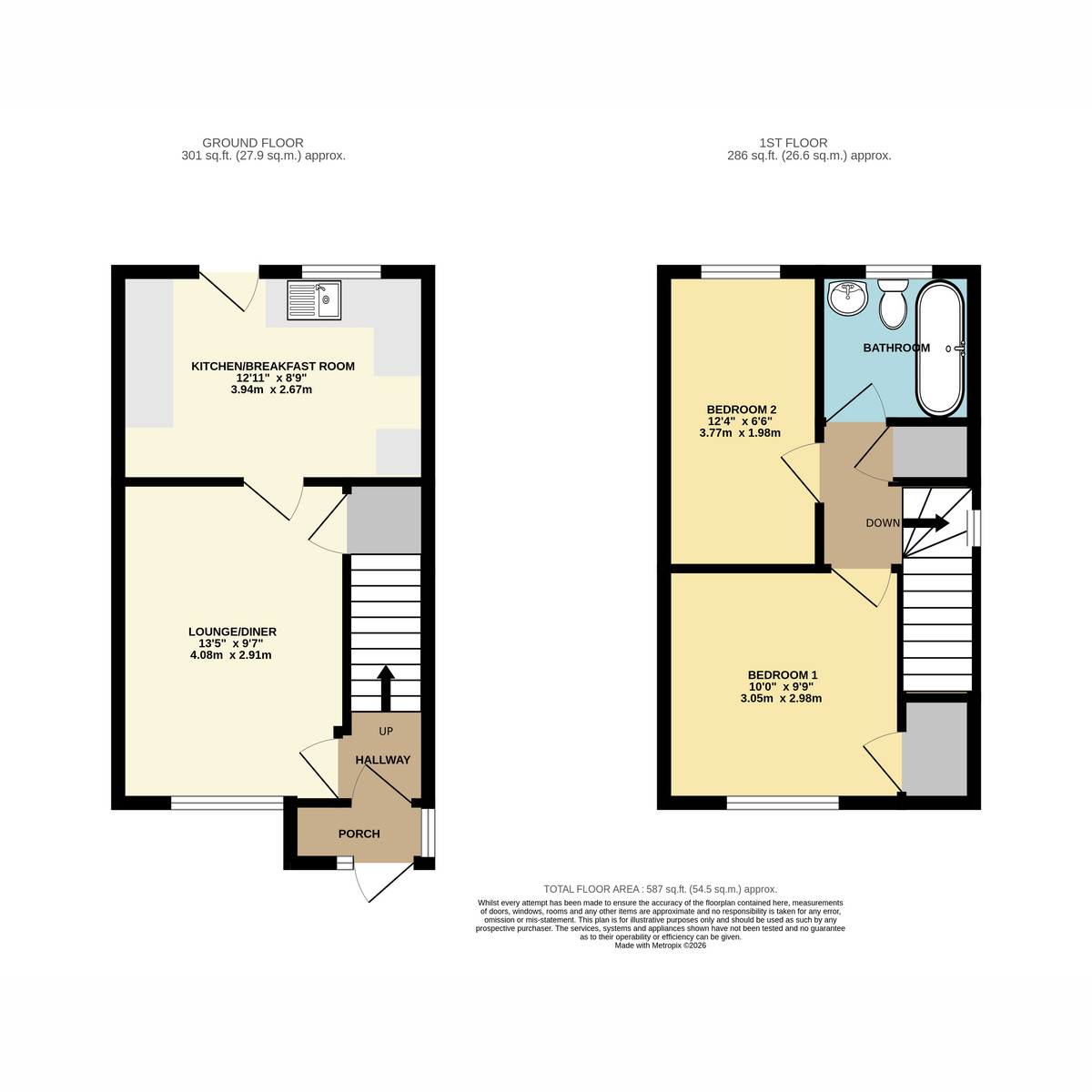 Norcliffe Close, Bournemouth floorplan