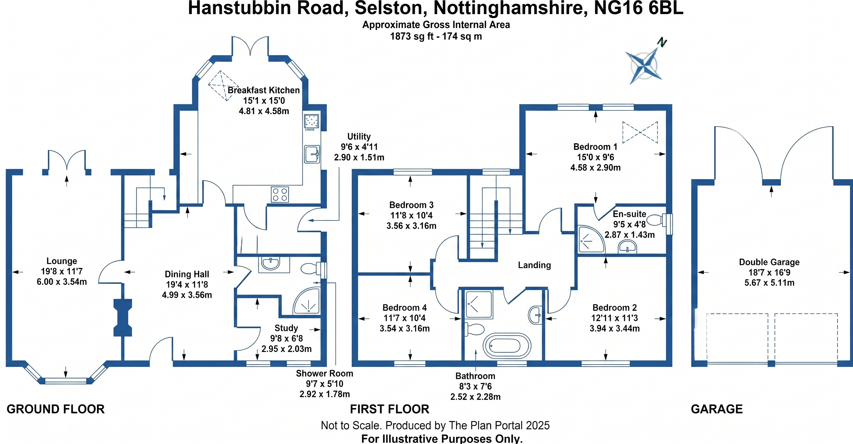 Hanstubbin Barn,, Hanstubbin Road, Nottingham floorplan