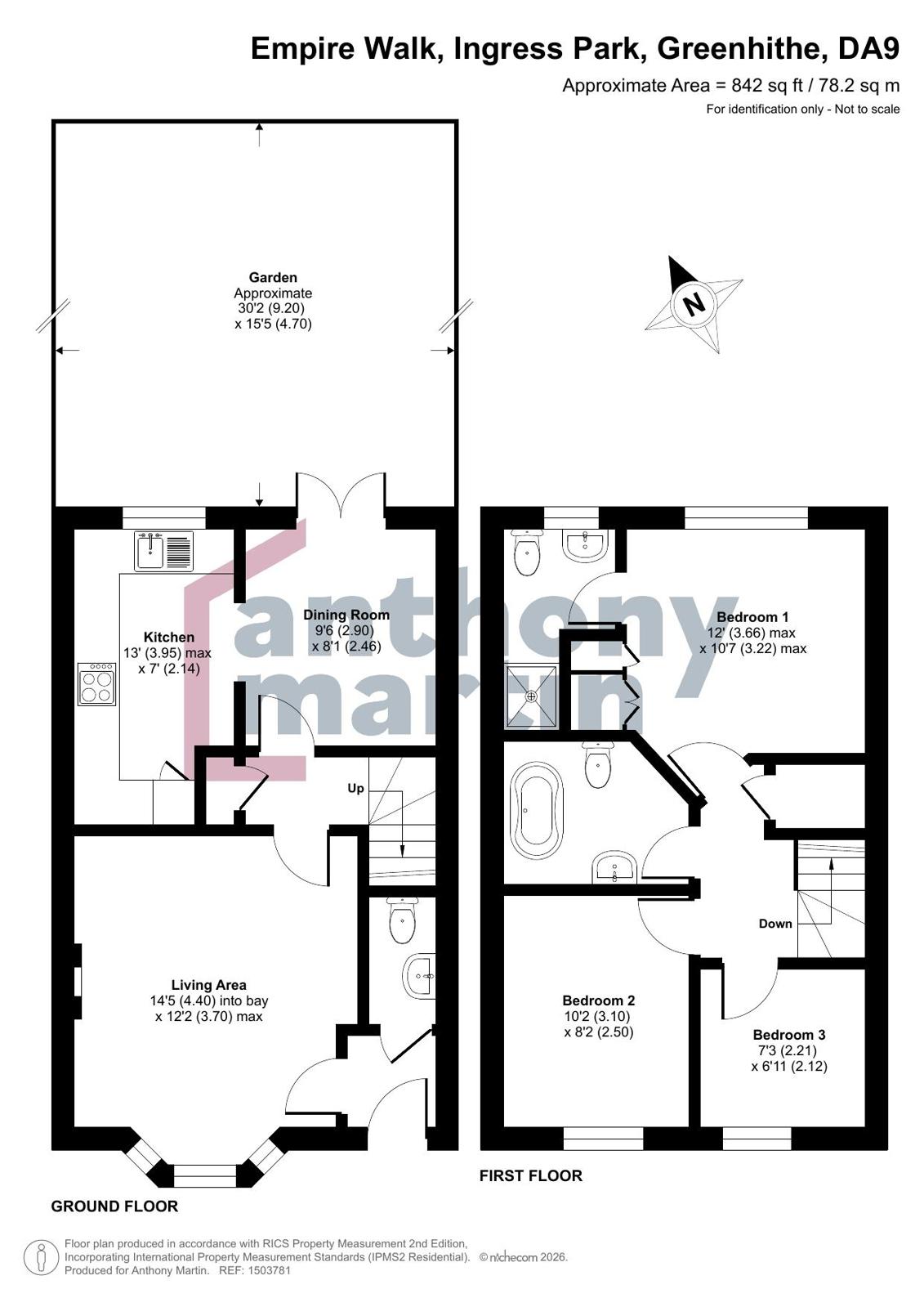 3, Empire Walk, Greenhithe floorplan