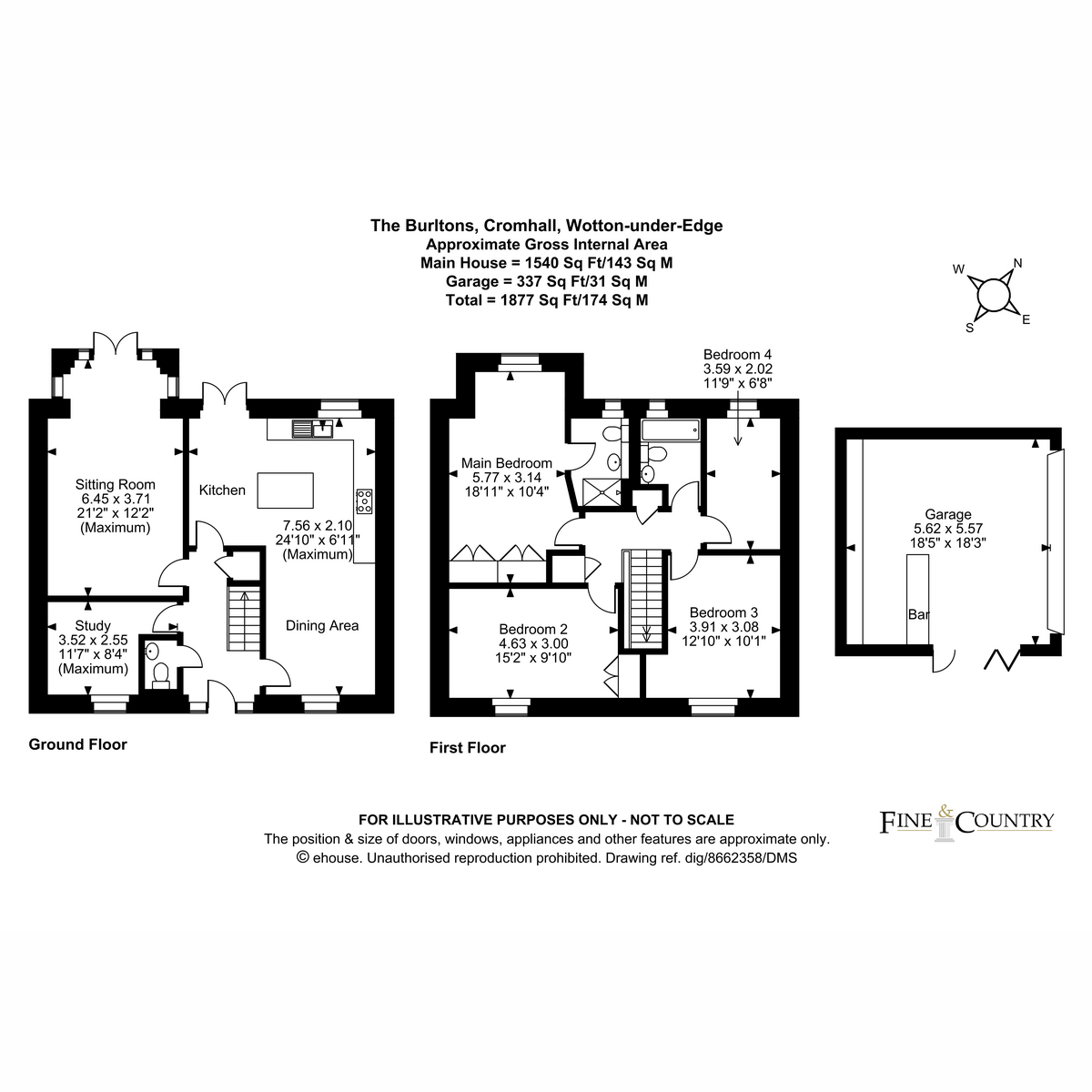 15, The Burltons, Wotton-under-edge floorplan