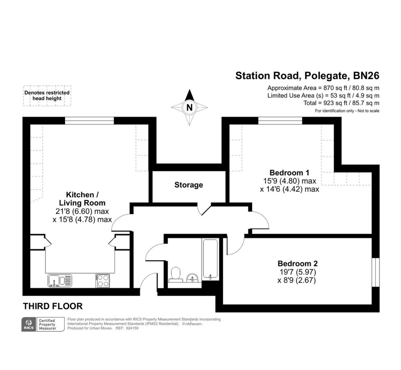 21 Old Station House, Station, polegat floorplan