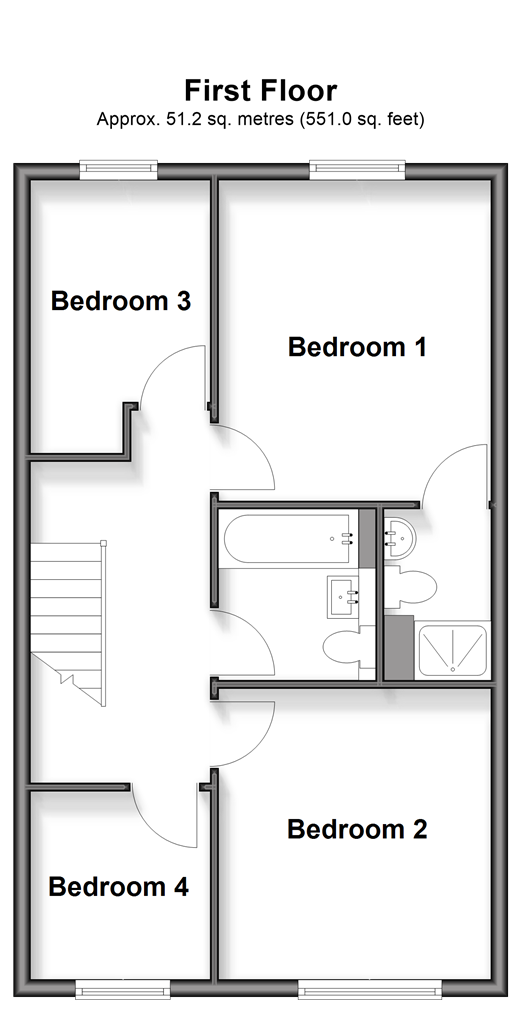 Coleman Way Langley, Maidstone floorplan