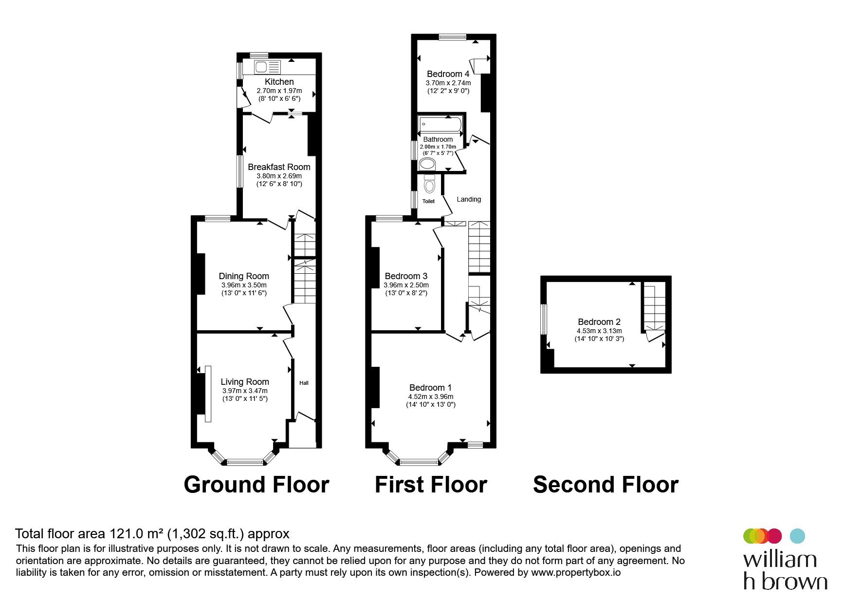 4, Fleeman Grove, Nottingham floorplan