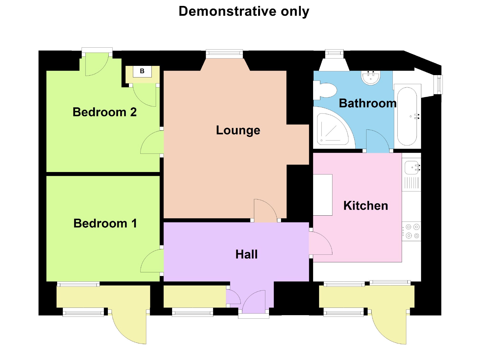 2 Bedrooms Cottage for sale in 1A, Balbirnie Craft Centre, Markinch, Fife KY7