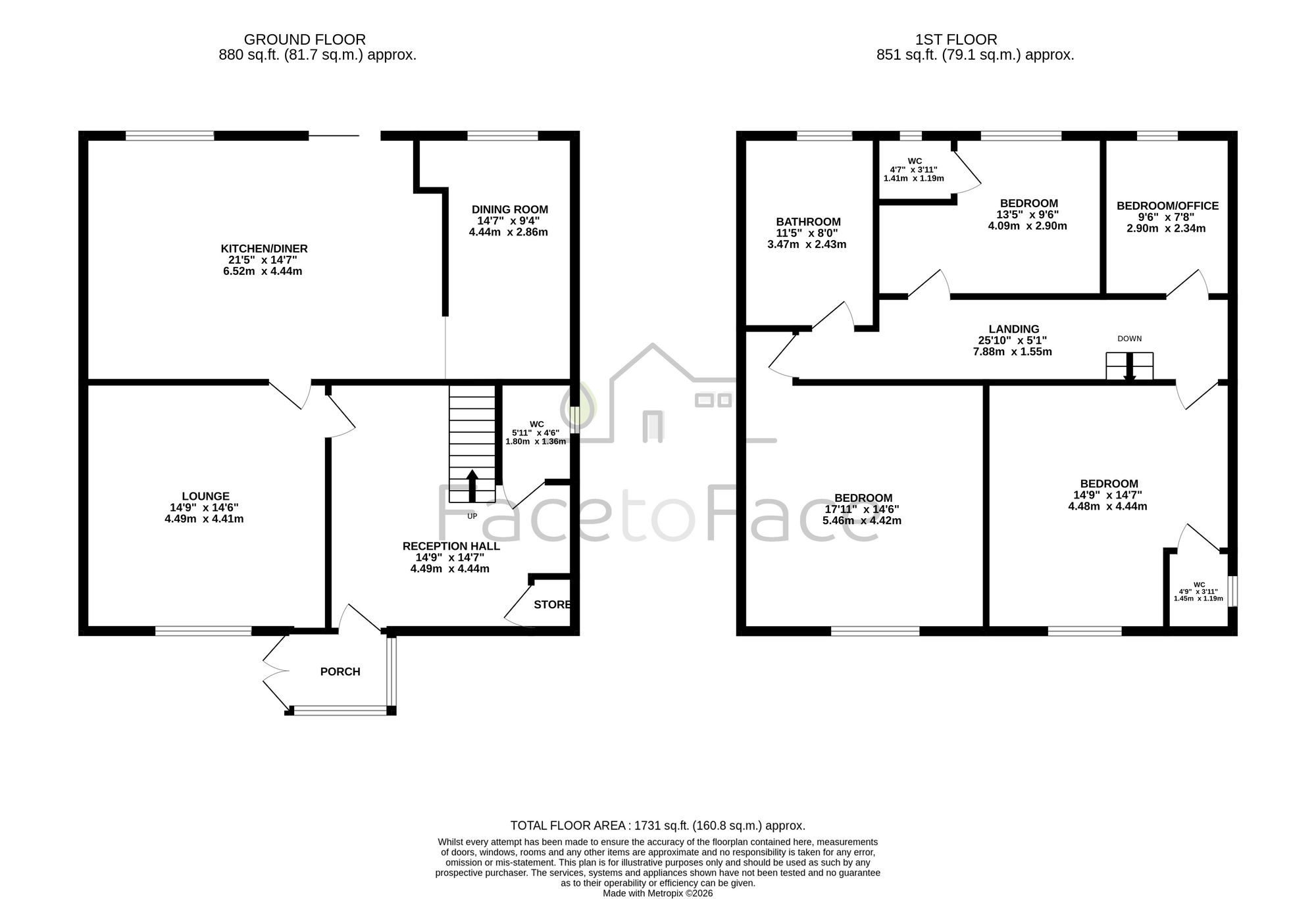 9-11 Chapel Street, Rochdale floorplan