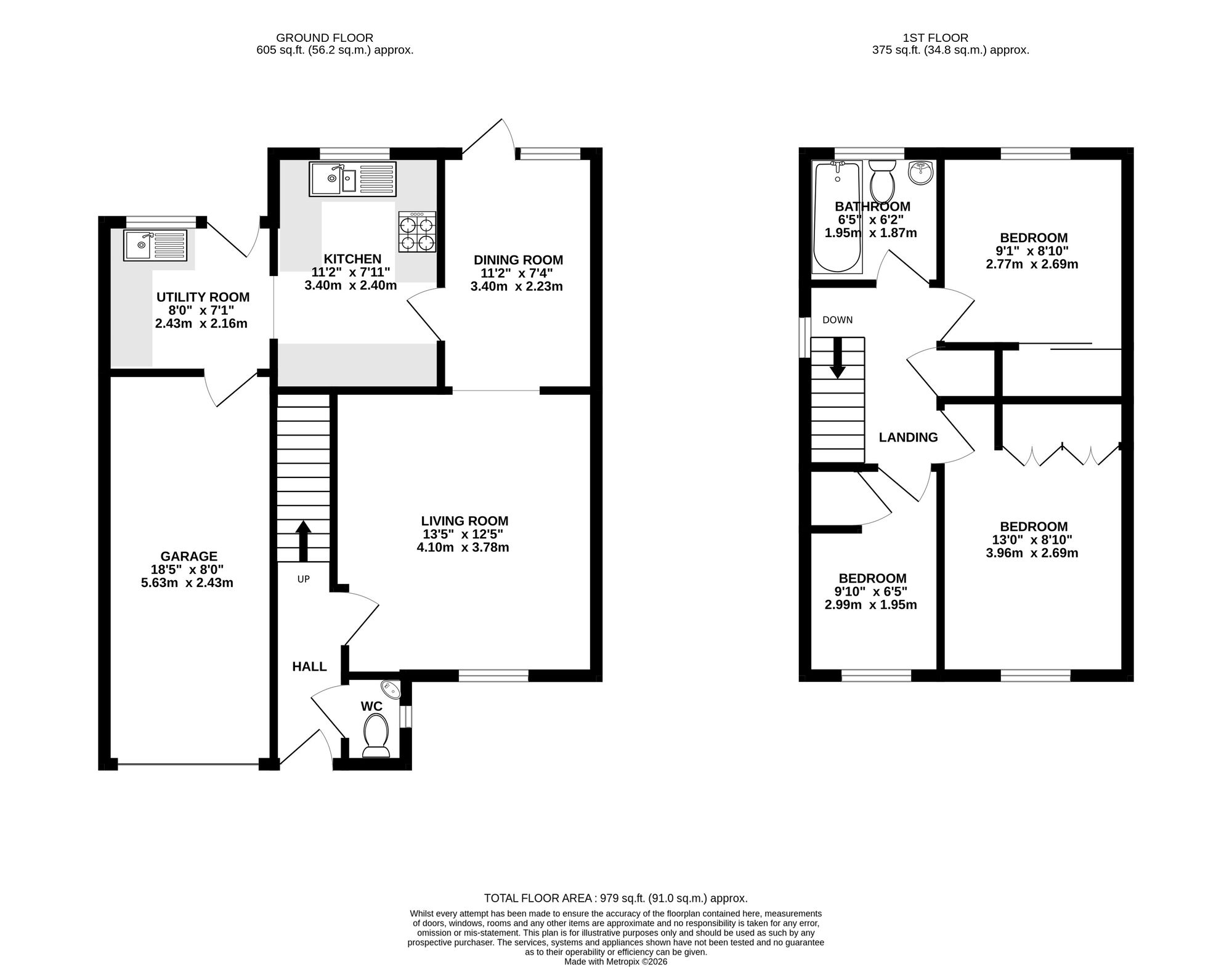 18 St. Stephens Court, Caldicot floorplan