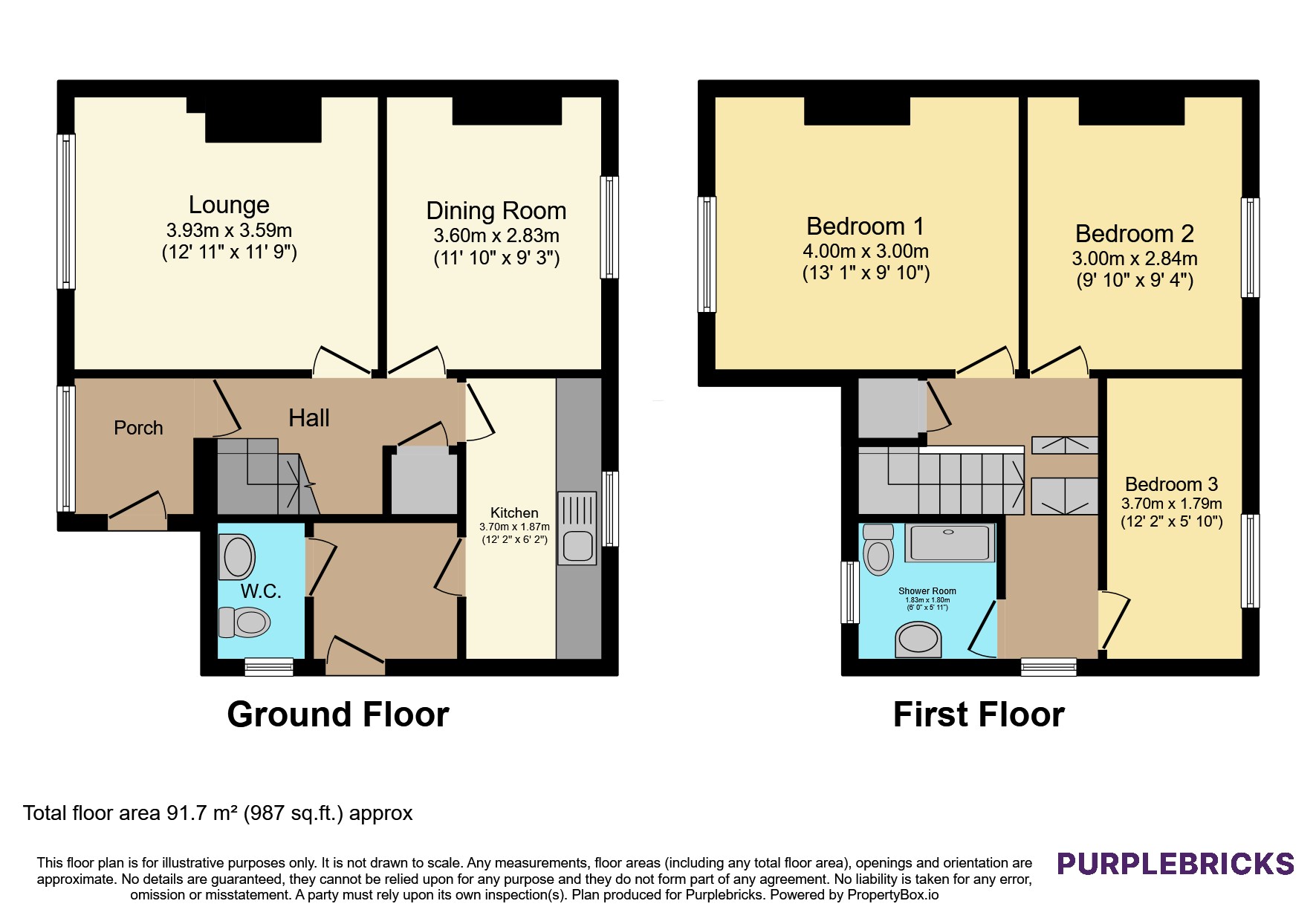 Grand Avenue, Cardiff floorplan