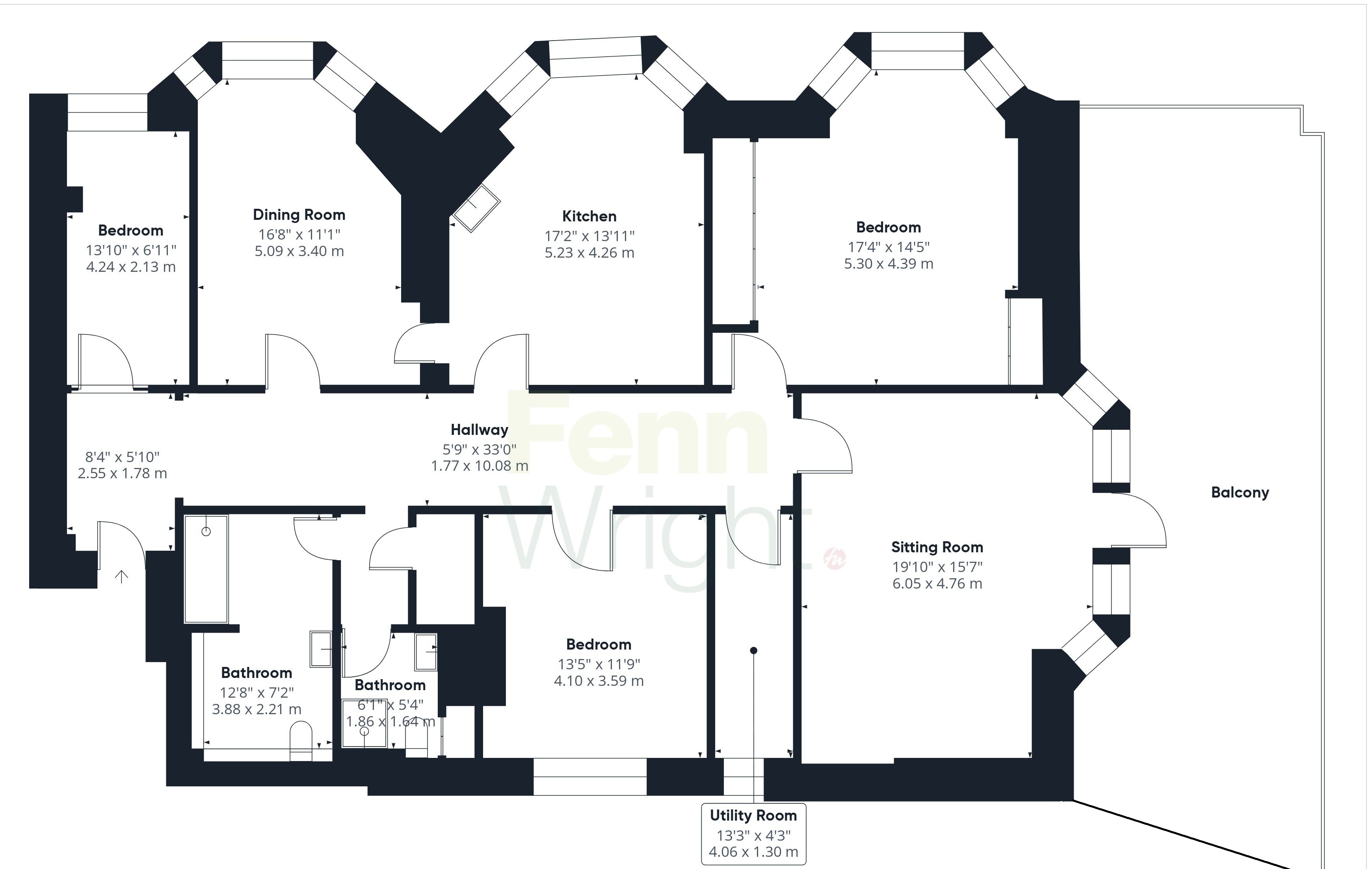 19 Harvest House,, Cobbold Road, Suffolk floorplan