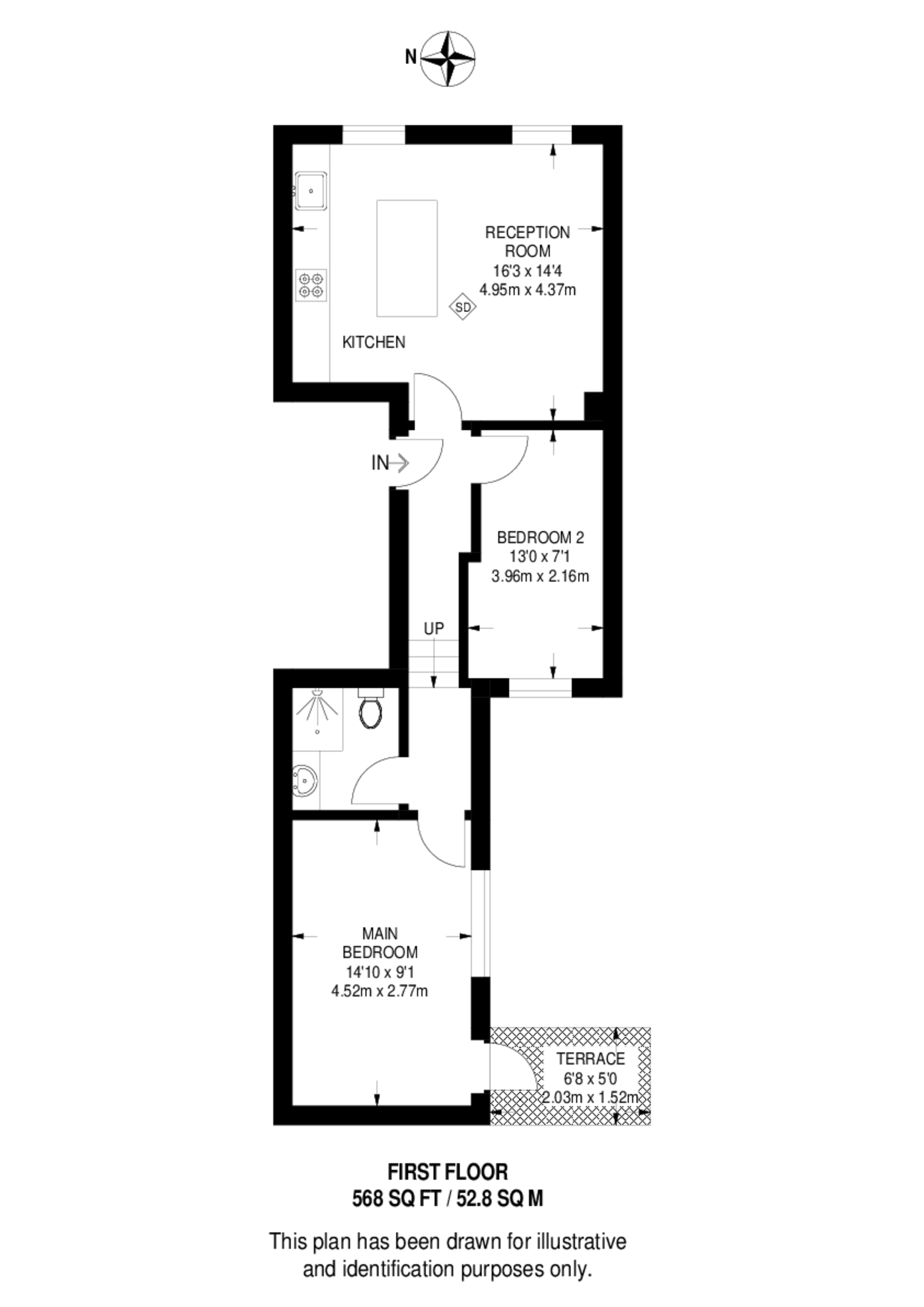 York Road, Clapham Junction floorplan