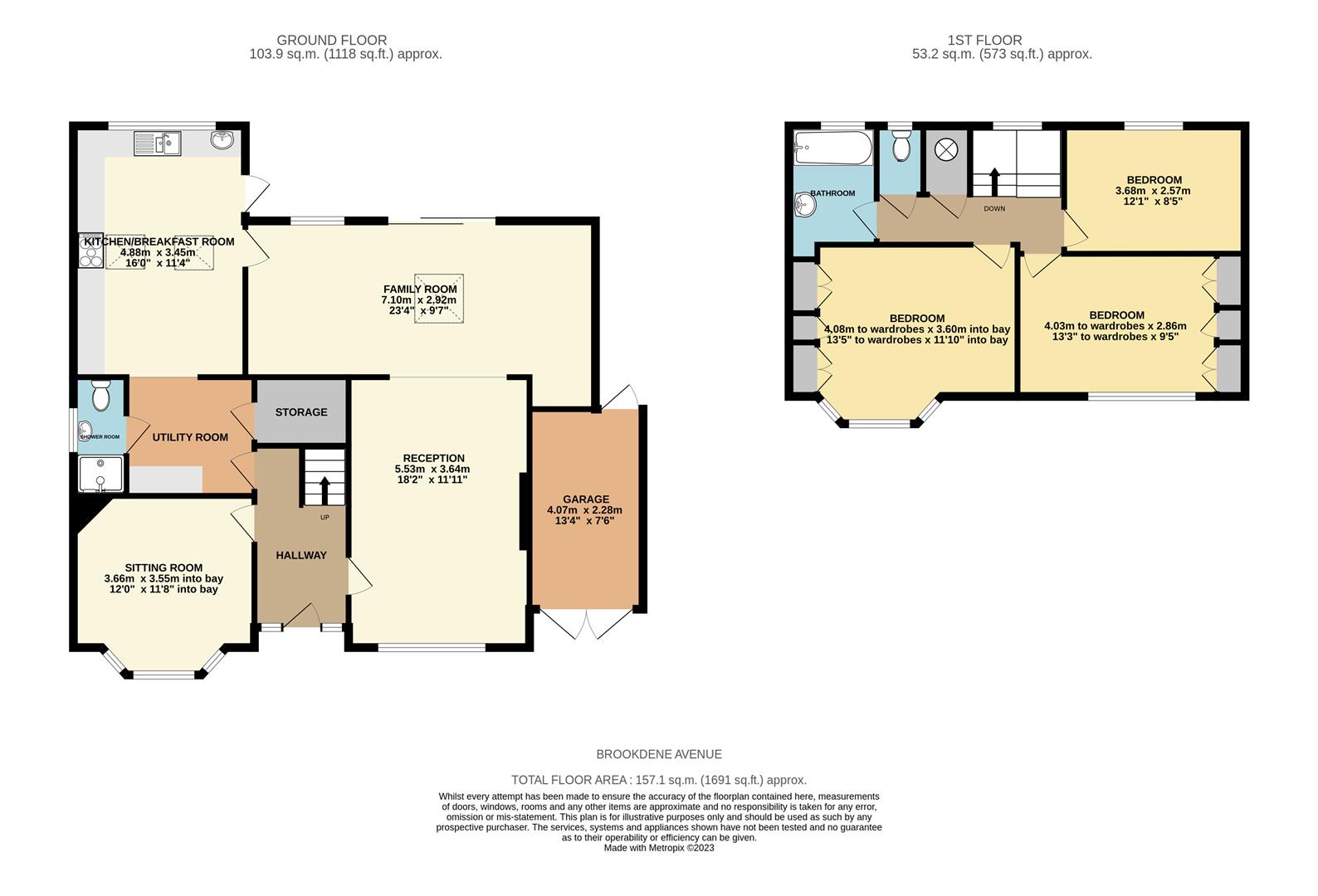 Brookdene Avenue, Oxhey, Watford WD19, 3 bedroom detached house for