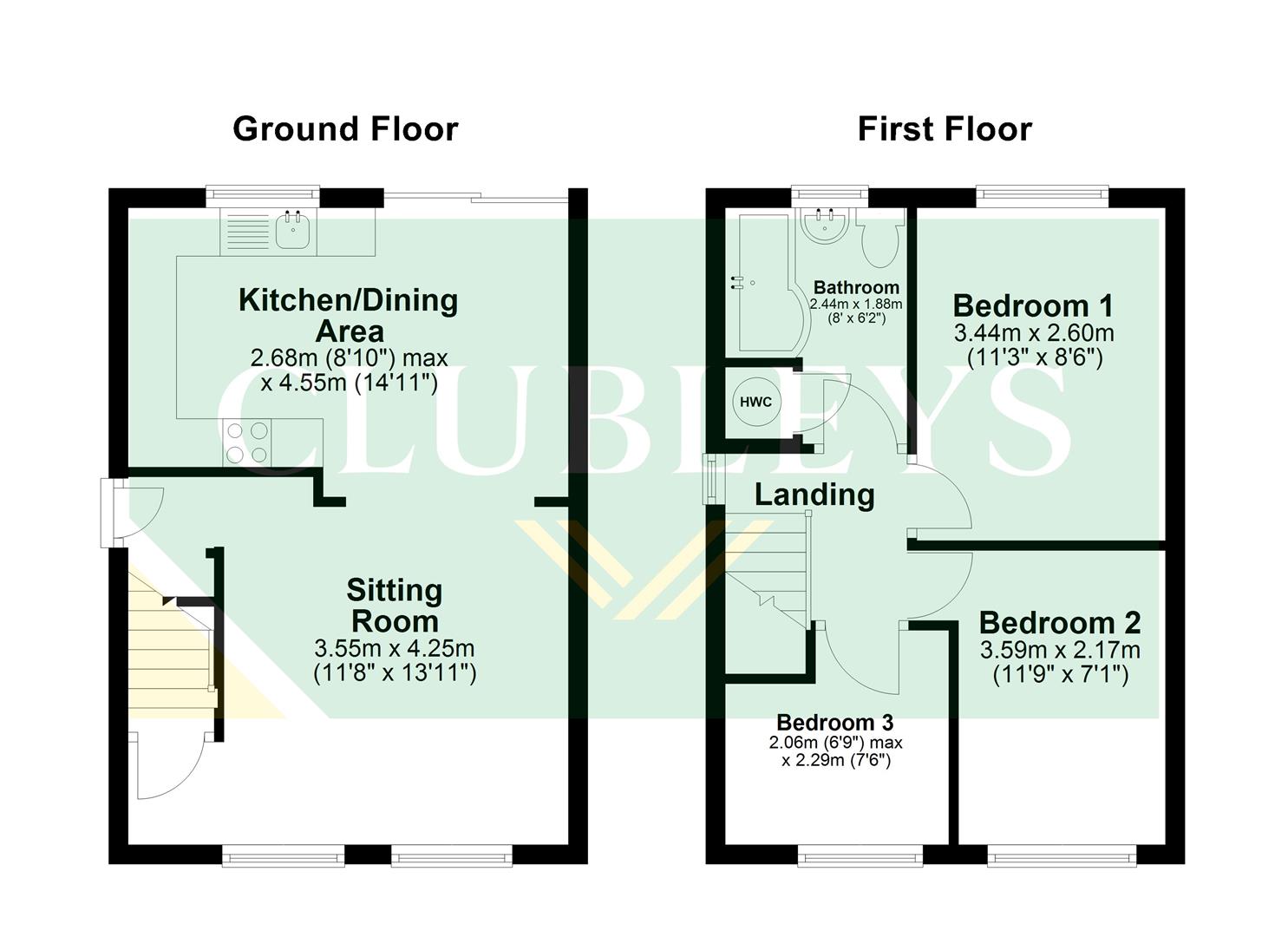 6, St Marys Court, Pocklington floorplan