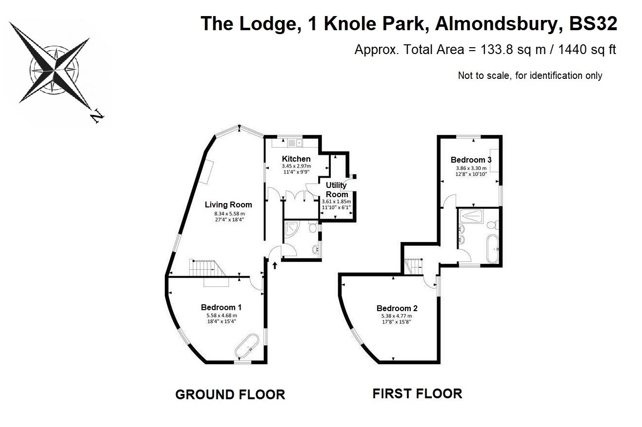 The Lodge, 1, Knole Park, Bristol floorplan