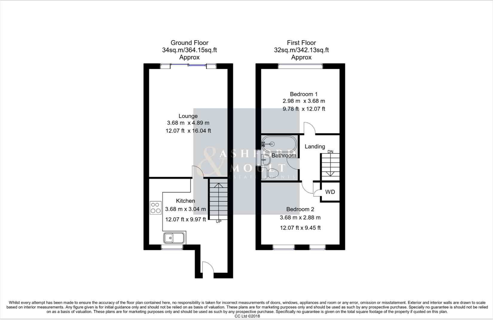 29, The Hollins, Nottingham floorplan