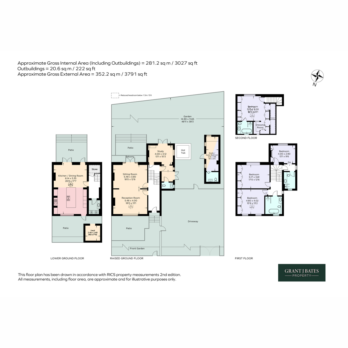 7, Northampton Park, London floorplan