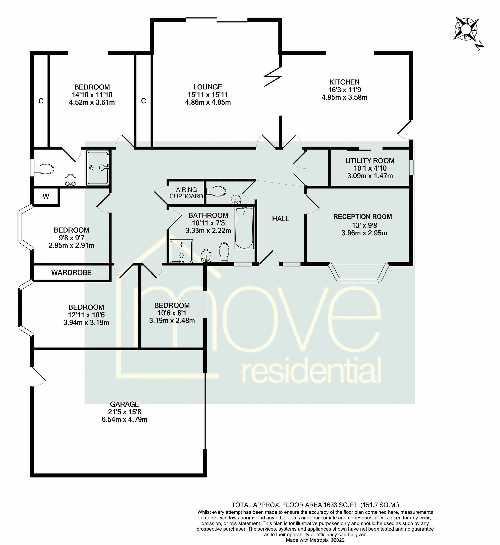 5 Pipers End, Wirral floorplan
