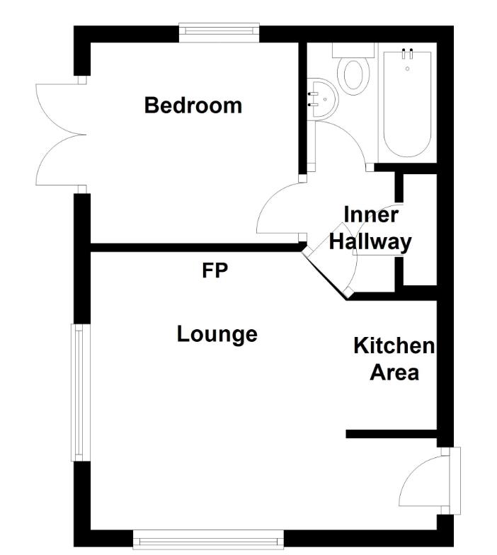 1a Manse Court, Hamlet Road, Haverhill floorplan