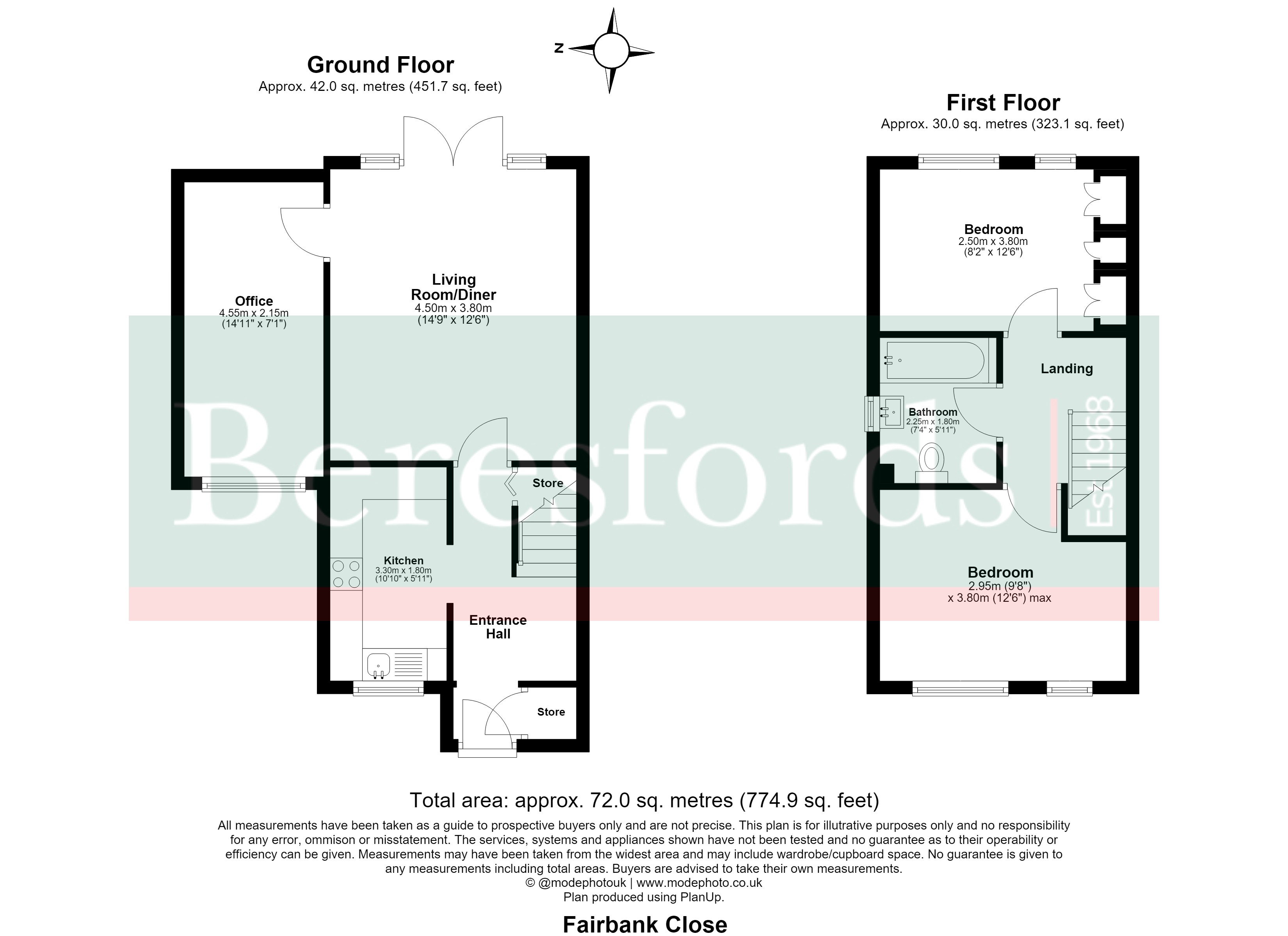 19, Fairbank Close, Essex floorplan