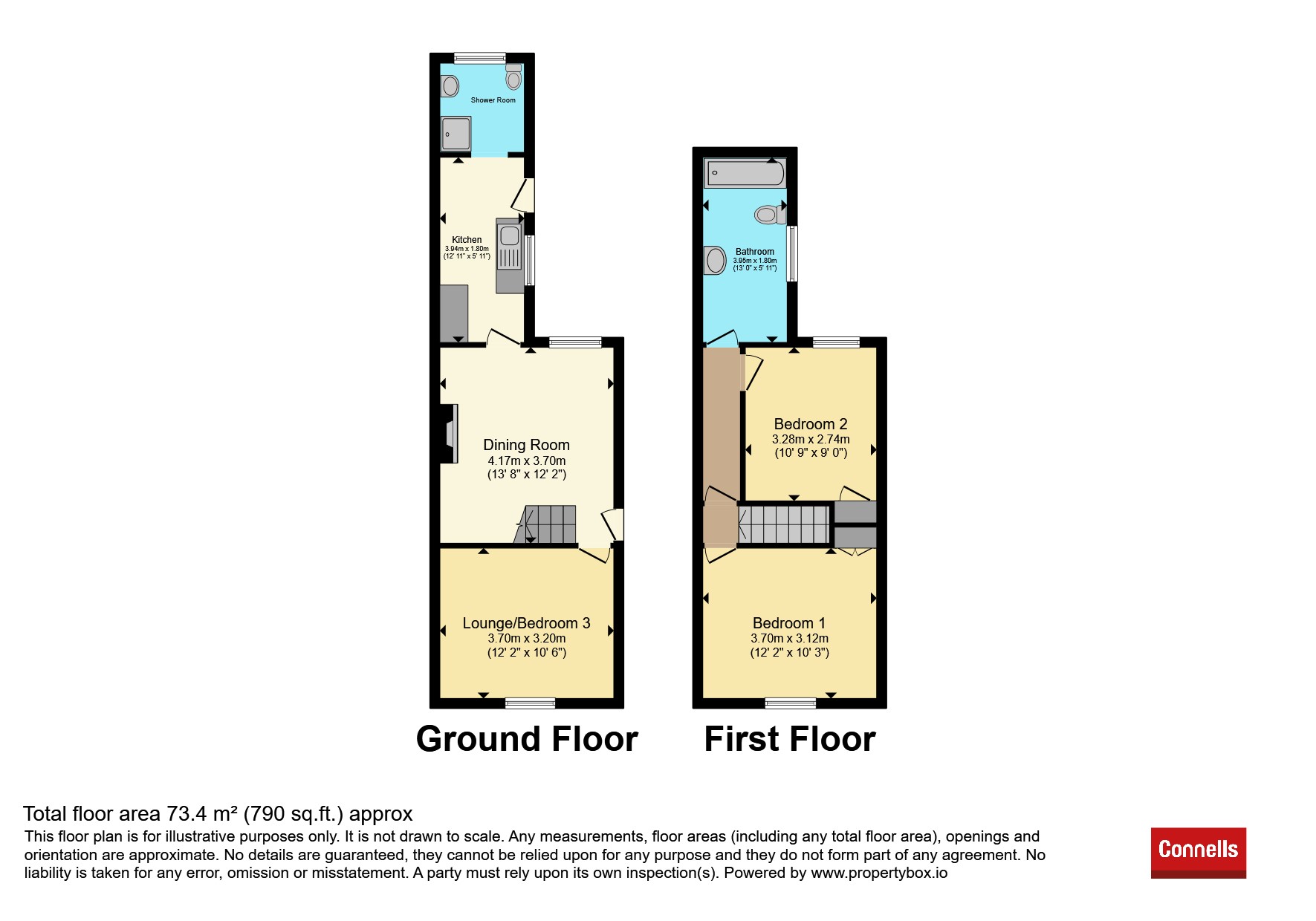 Hillview, Sparrows Herne, Bushey floorplan