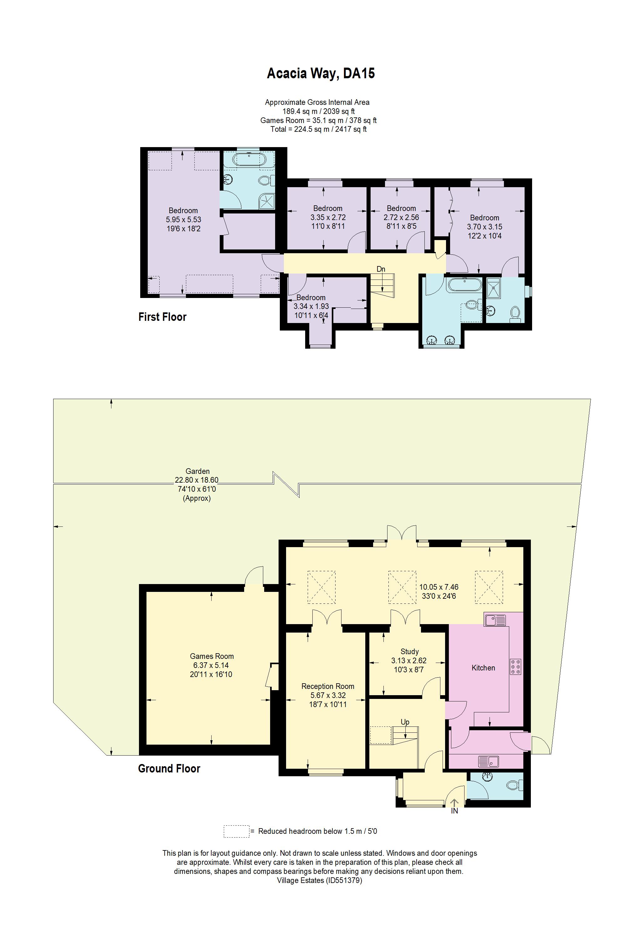 5 Bedrooms Detached house for sale in Acacia Way, Sidcup DA15