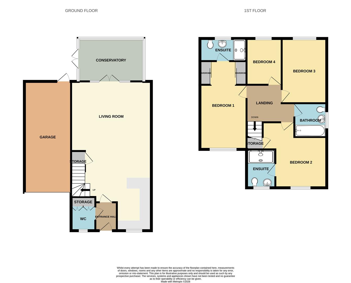 97, St. Lukes Way, Wickford floorplan