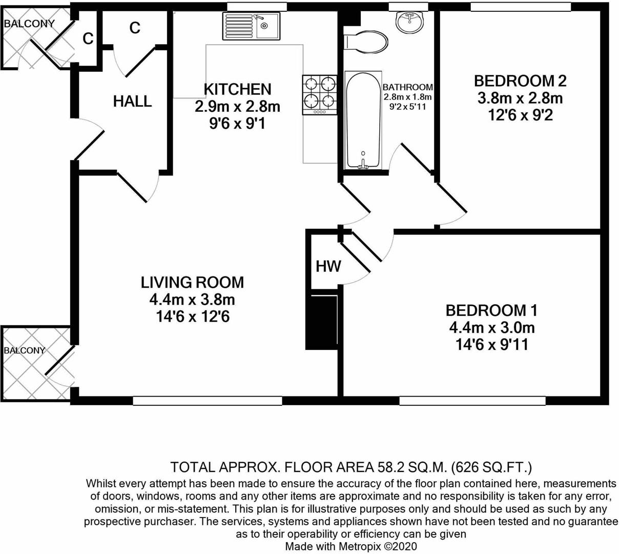29, Dickens Avenue, Corsham floorplan
