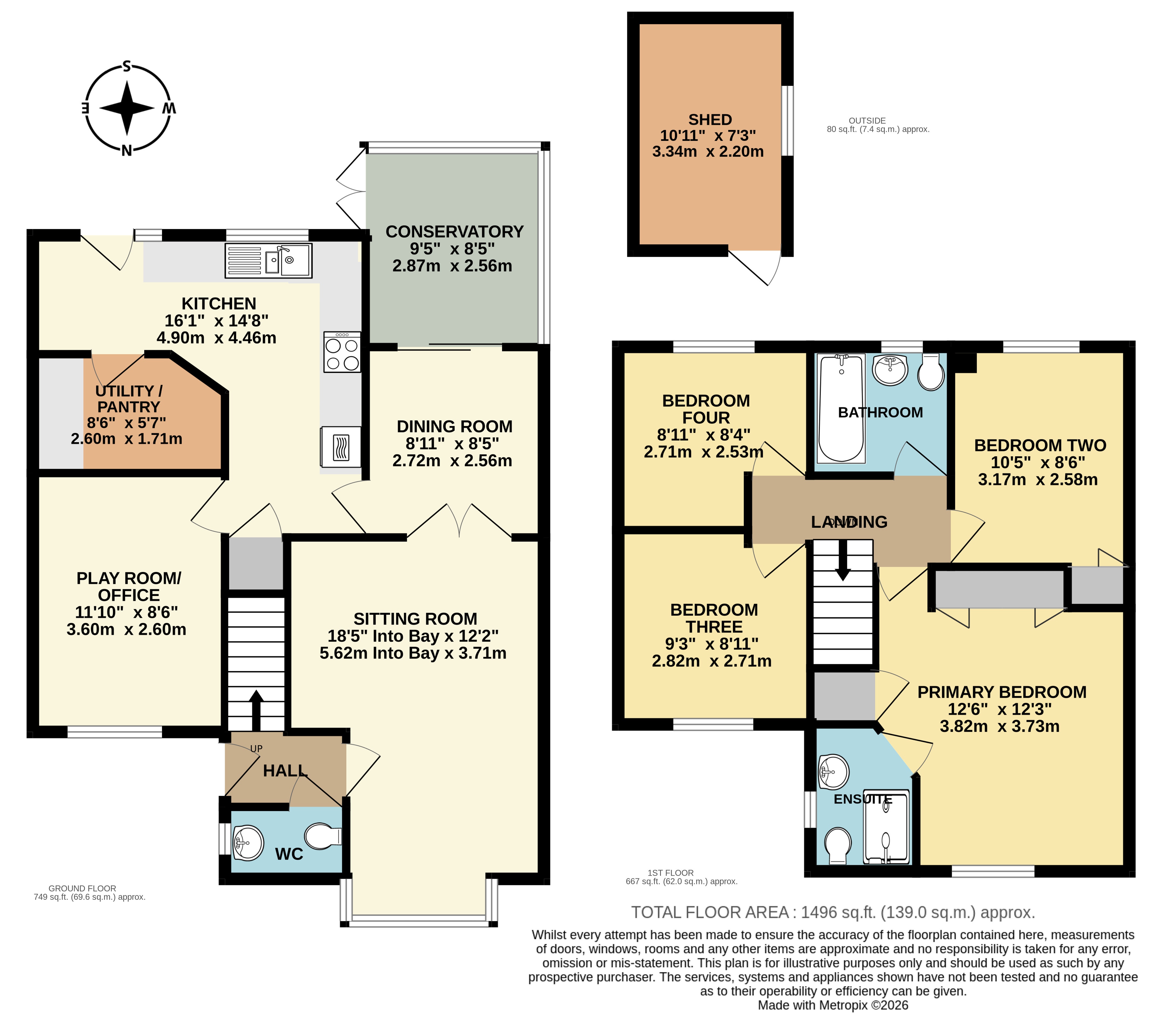 3, Pepys Avenue, Beccles floorplan