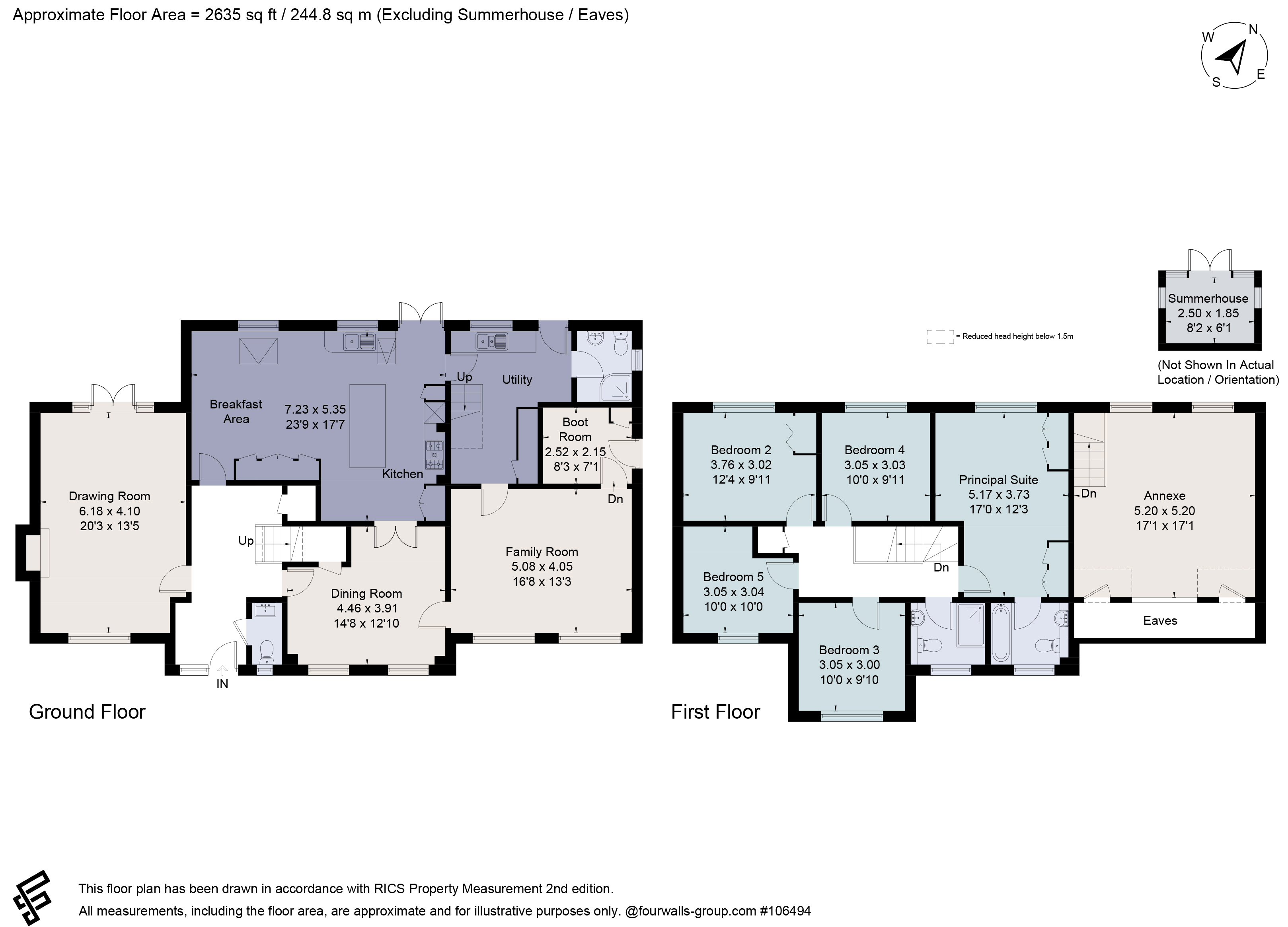 Beechlands, 13, The Paddock, Surrey floorplan