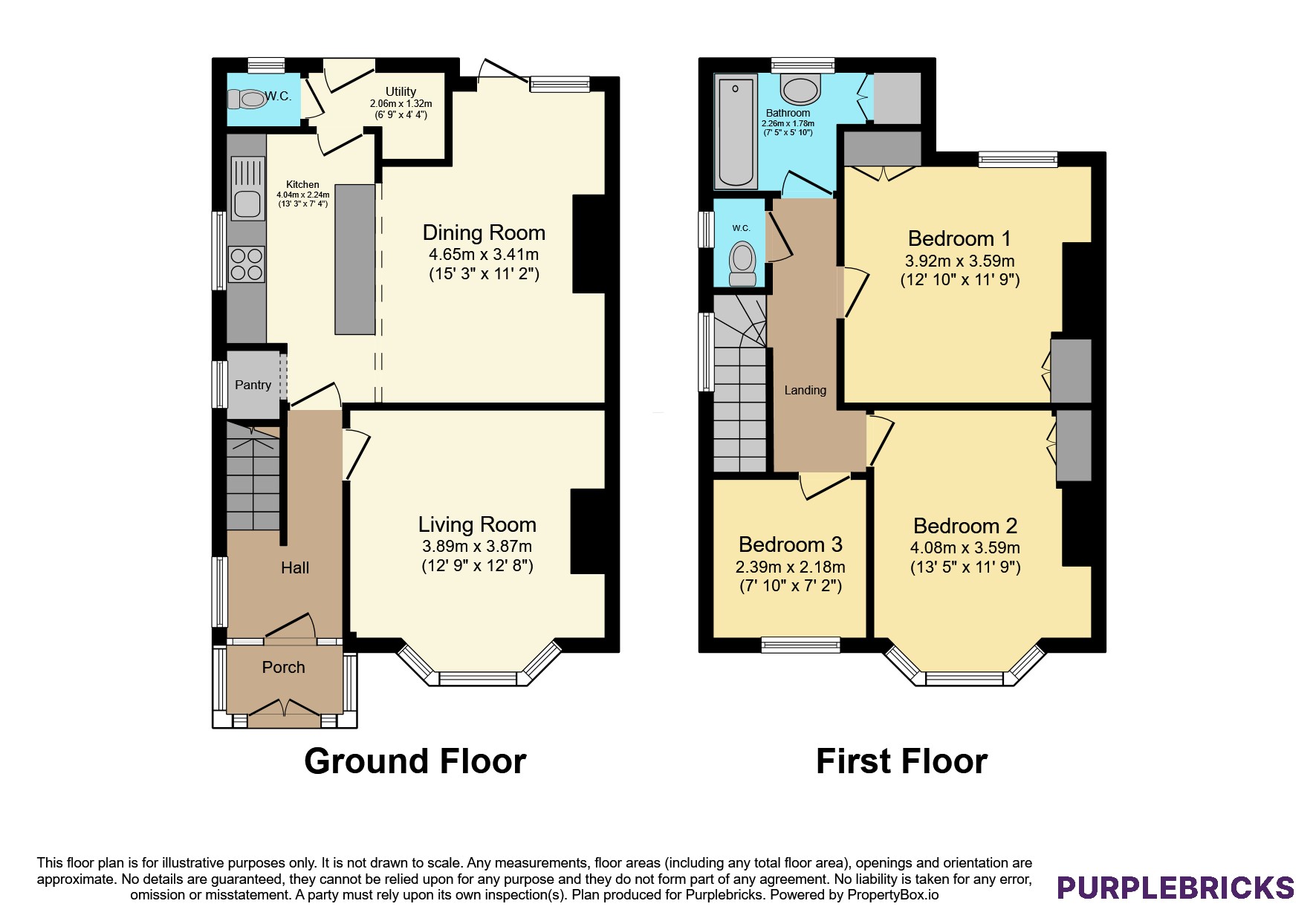 32, Regents Park, Exeter floorplan