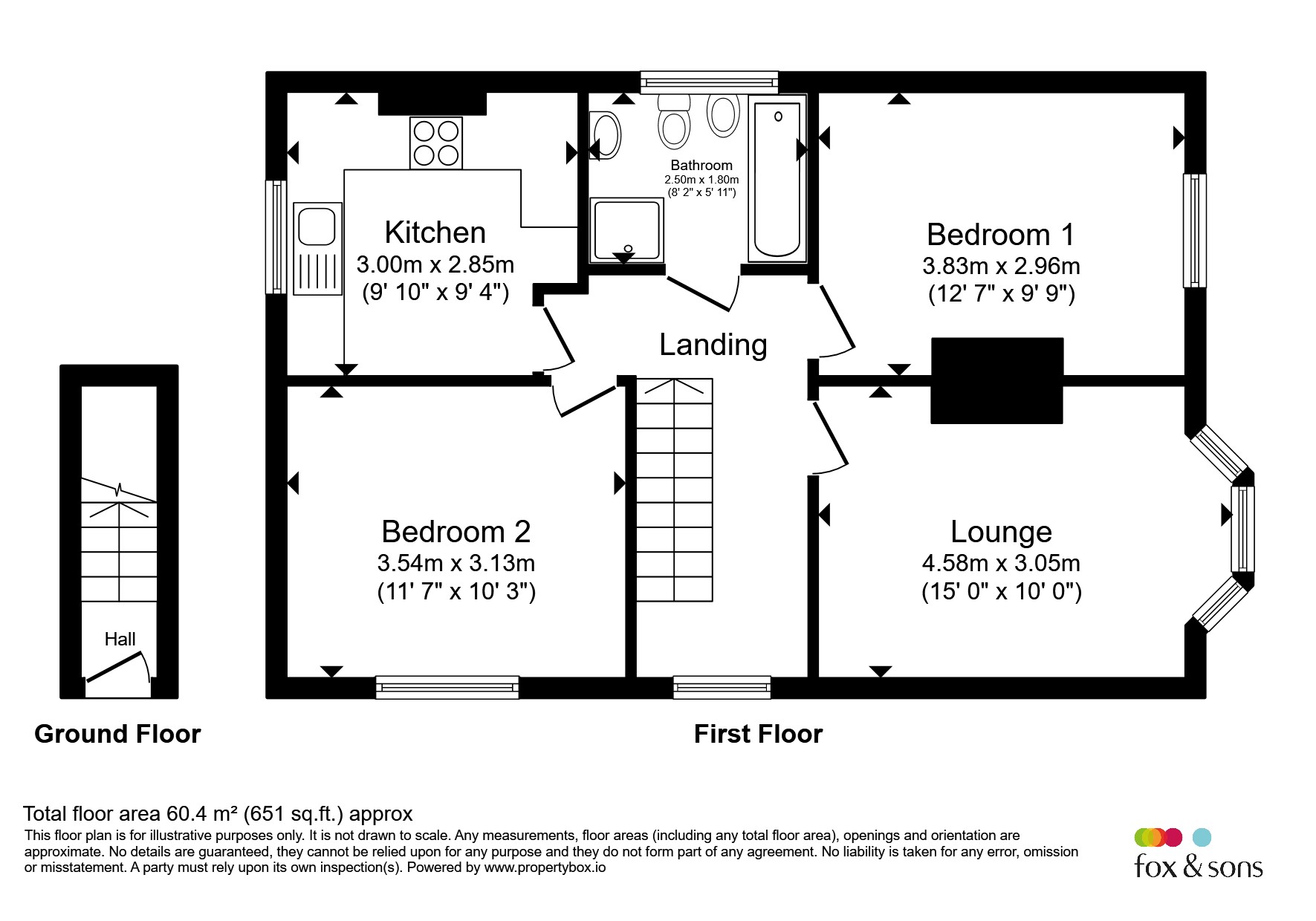 84a, Cardigan Road, Bournemouth floorplan